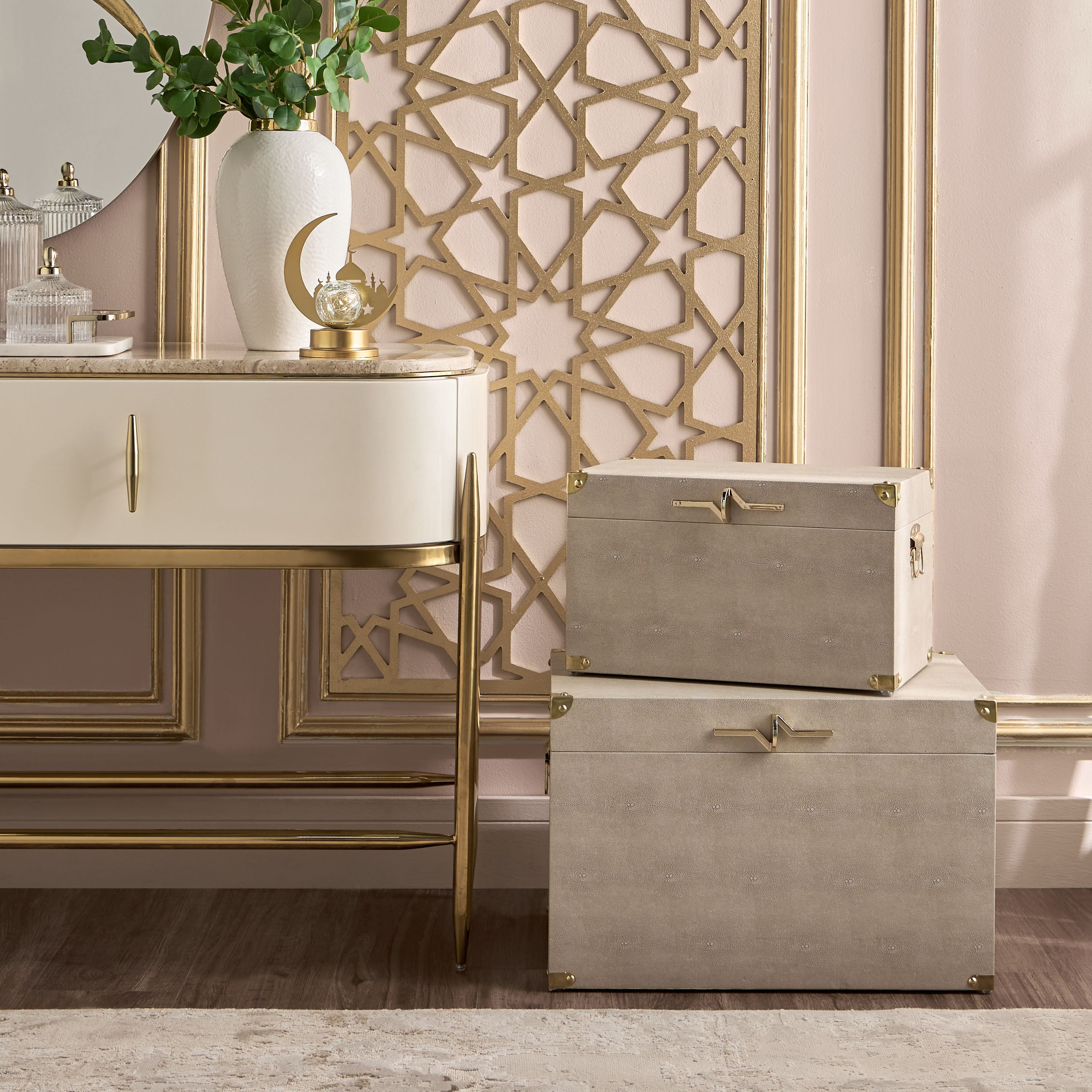 Amirah Storage Trunk - 54x35x35 cm-household-storage-storagesolutions-trunks-image-4