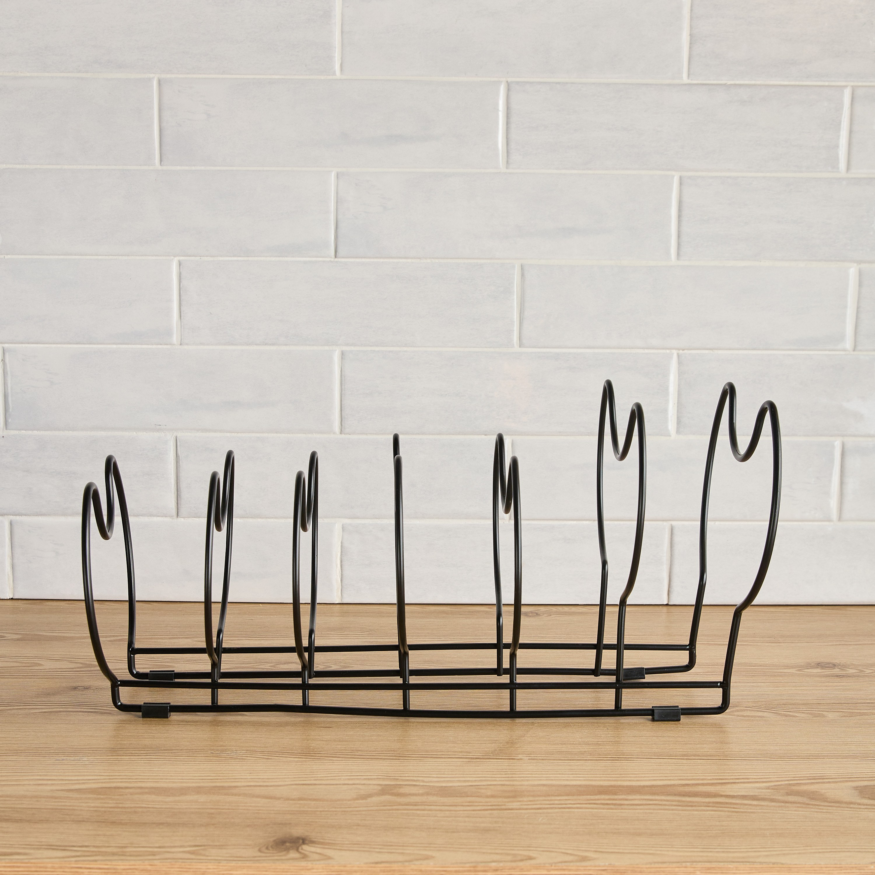 Blythe Metal Pan Holder-household-kitchen-kitchenorganising-countertoporganising-image-3