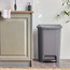 سلة نفايات بدواسة - ليتون - 50 لتر-household-bathandlaundry-wastebinsandaccessories-image-1