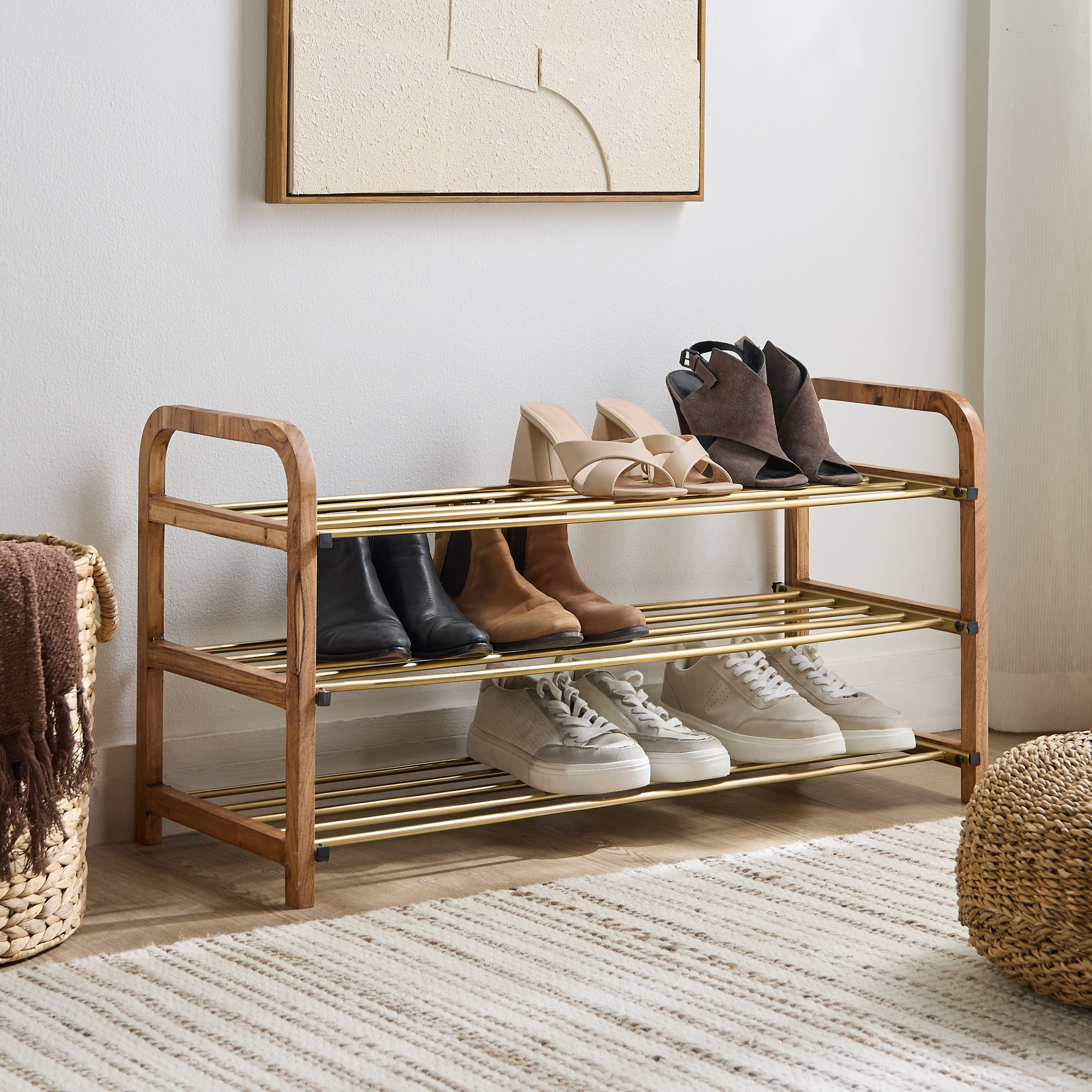 رف أحذية بـ3 طوابق - تمارا - 36x92 سم-household-storage-storagesolutions-shoeracksandstorage-image-6