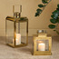 مصباح ستانليس ستيل وزجاج - إلياس - 24 سم-household-decor-candleholdersandlanterns-image-1