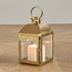 Rose Stainless Steel and Glass Lantern - 19 cm-household-decor-candleholdersandlanterns-image-2