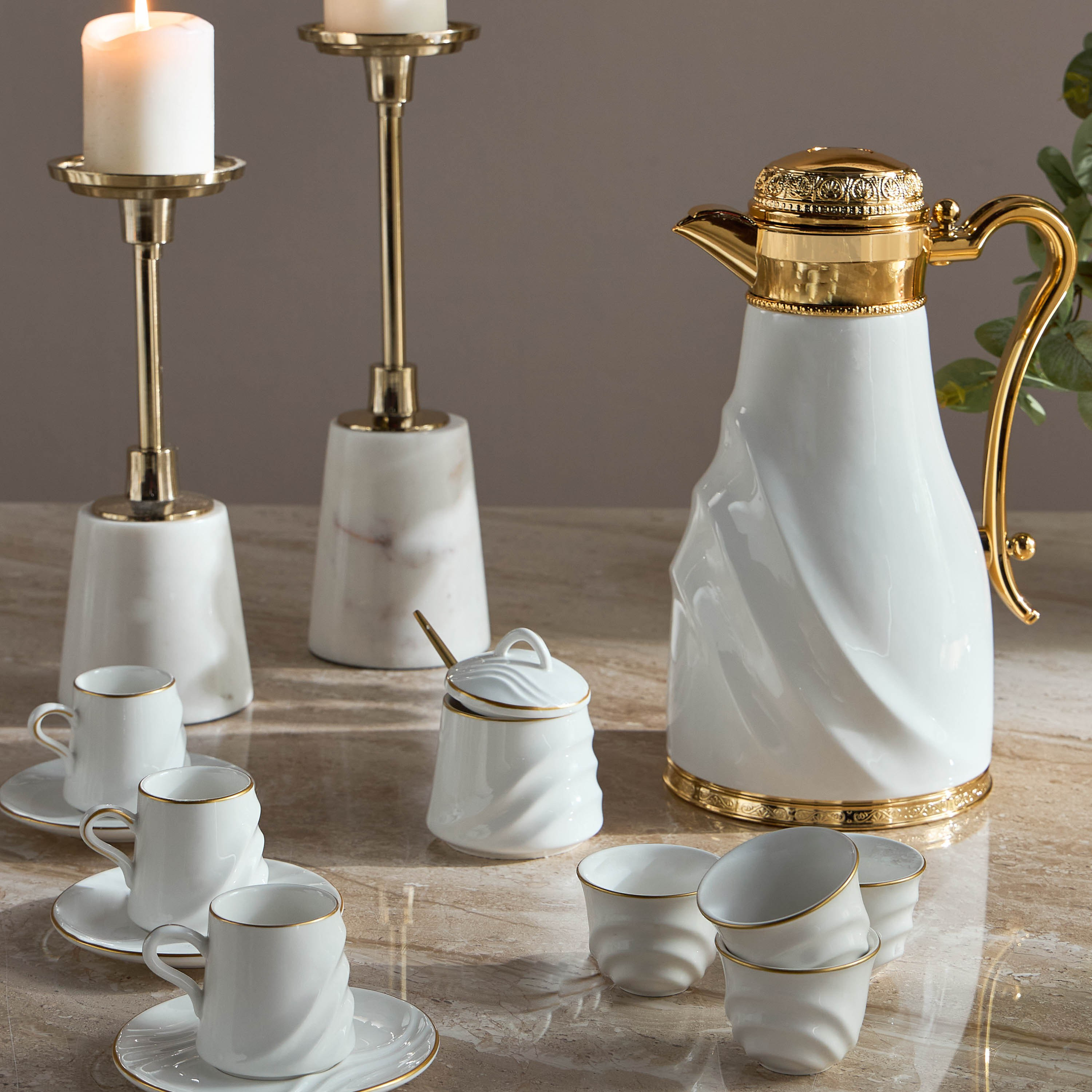 Dunes 38-Piece Porcelain Istikan and Kahwa Cup Set - Serves 12-household-dining-teaandcoffee-teaandcoffeesets-image-5
