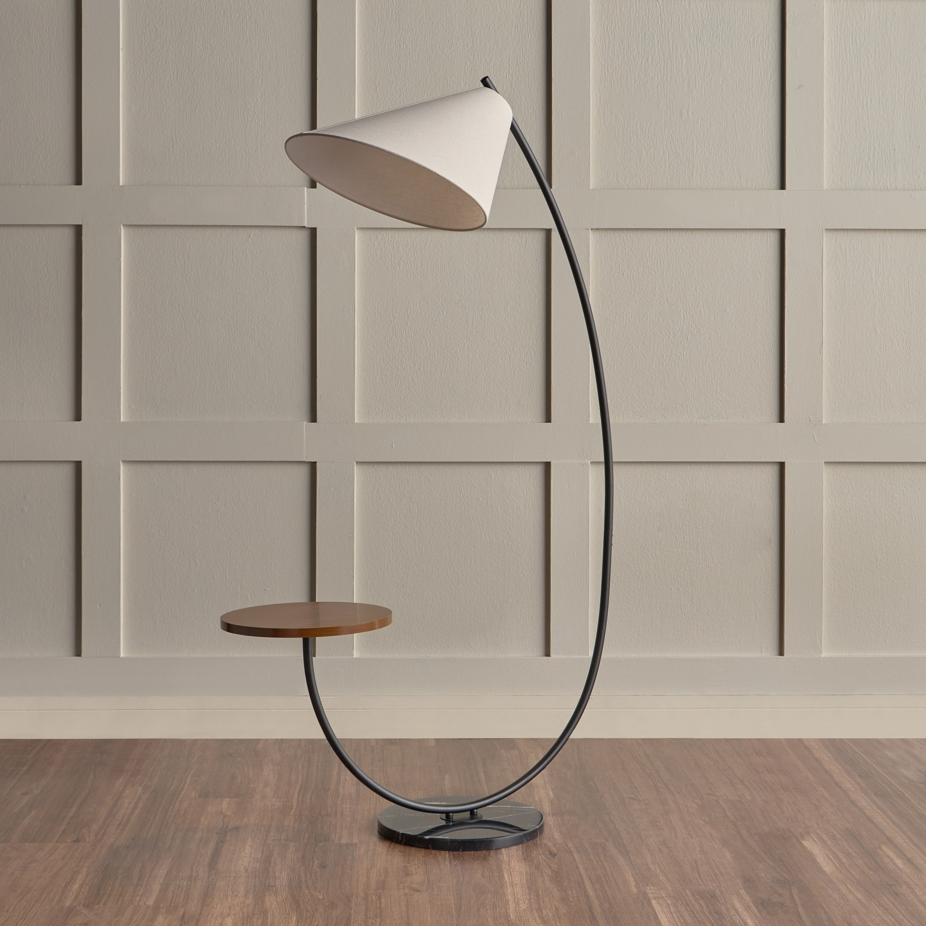 Aldona Metal Floor Lamp - 153 cm-household-lighting-floorlamps-image-1