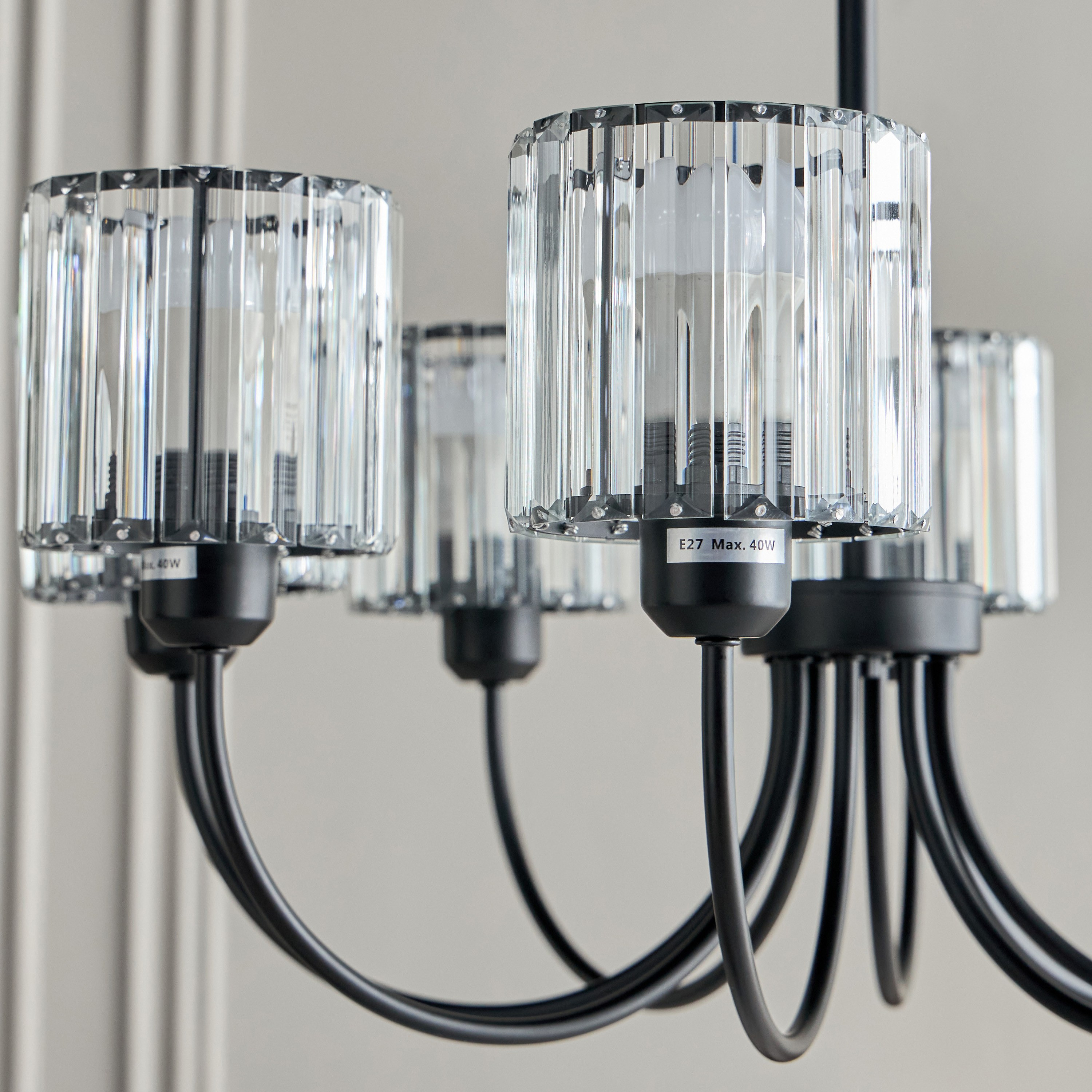 ثريا كريستال 5 لمبات - كيرا-household-lighting-ceilinglamps-chandeliers-image-4