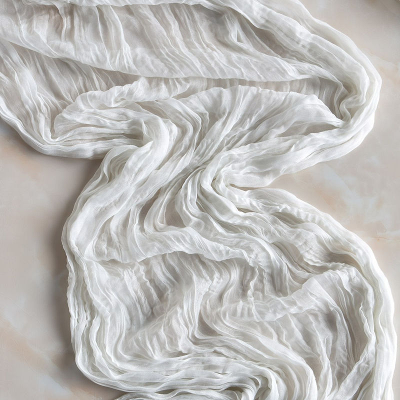 مفرش طاولة - كريب - 300x90 سم