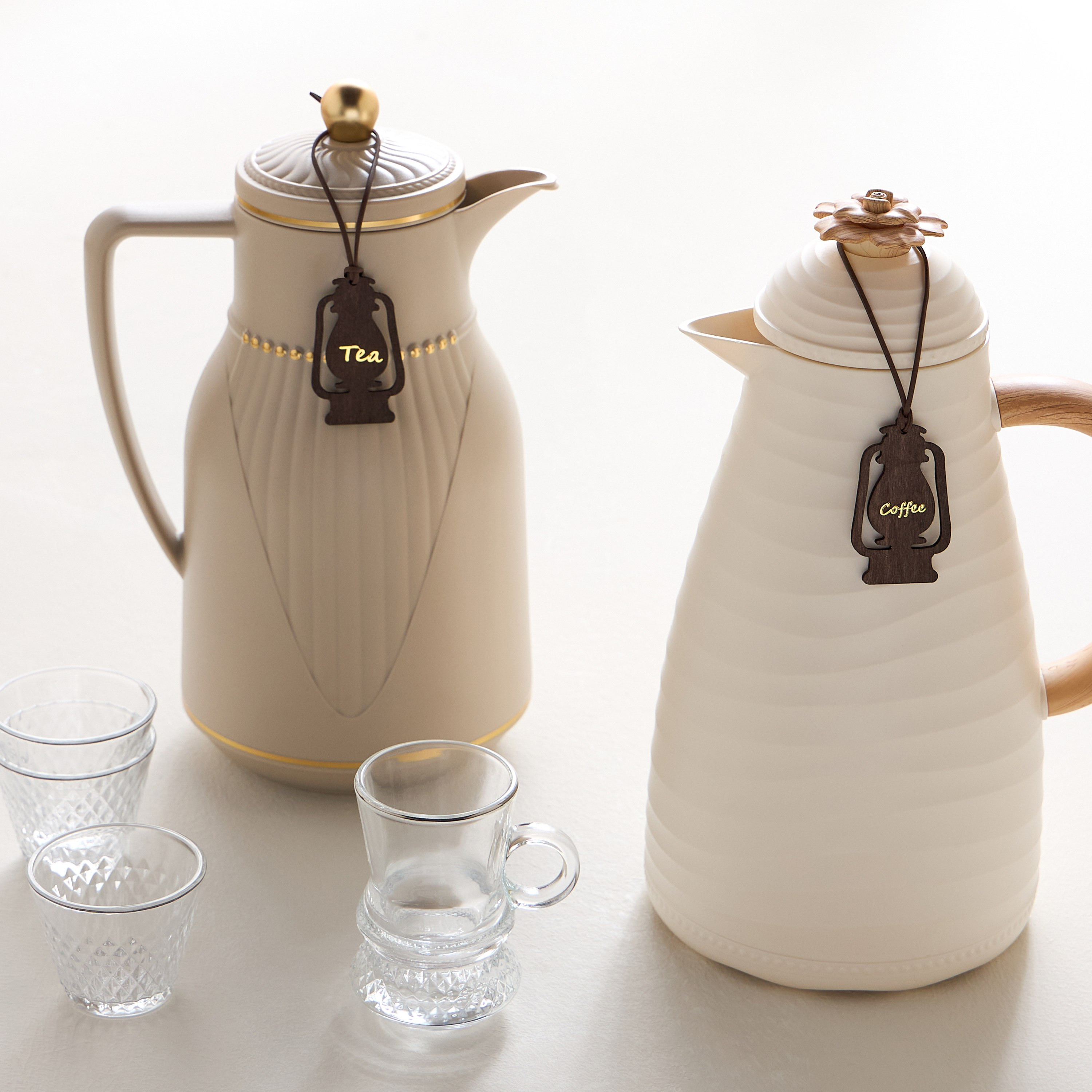 طقم دلايات قوارير شاي وقهوة قطعتين - غفران-household-dining-teaandcoffee-teaandcoffeeaccessories-image-2