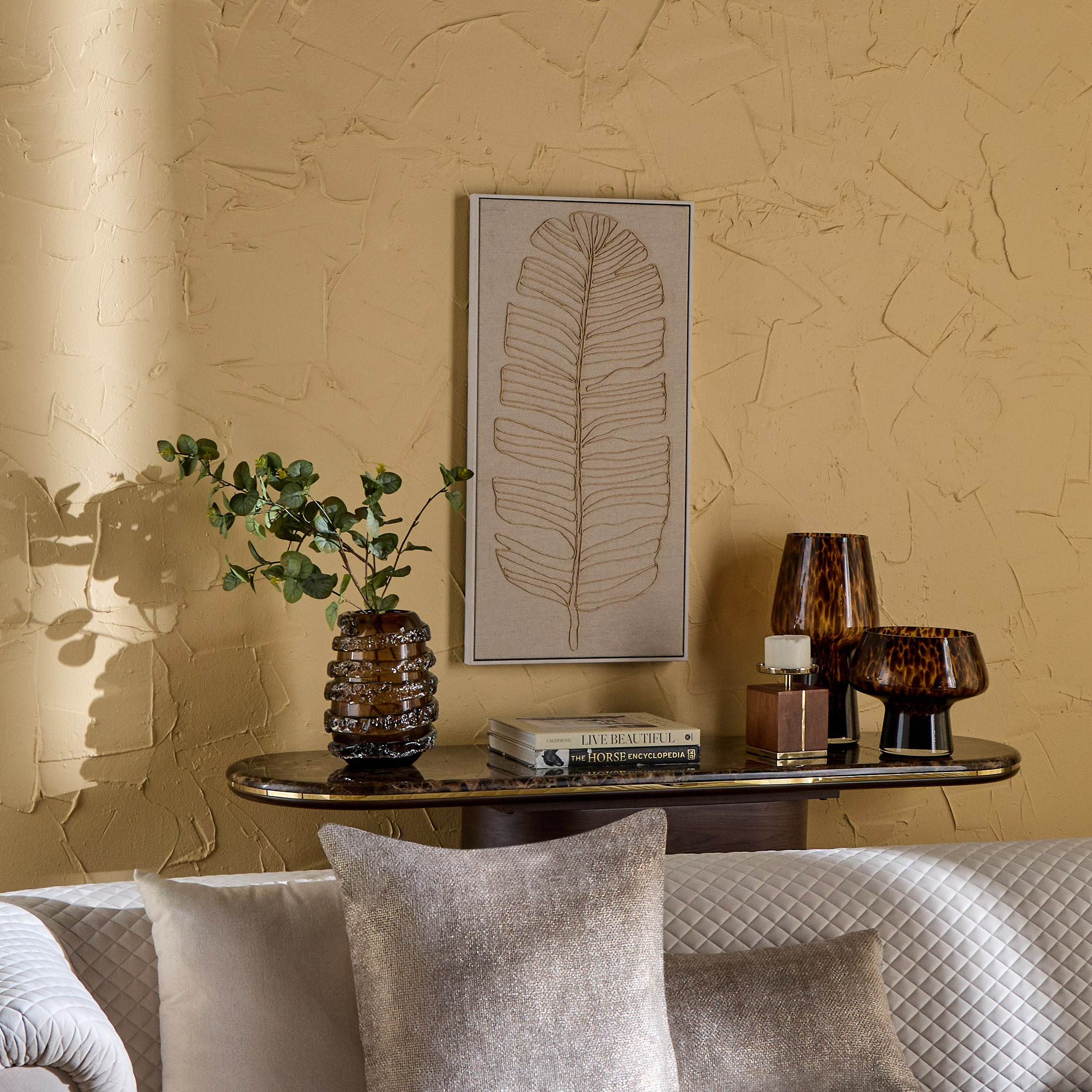Sonja 3D Framed Linen Wall Art - 40x80 cm-household-walldecorandmirrors-wallart-image-3