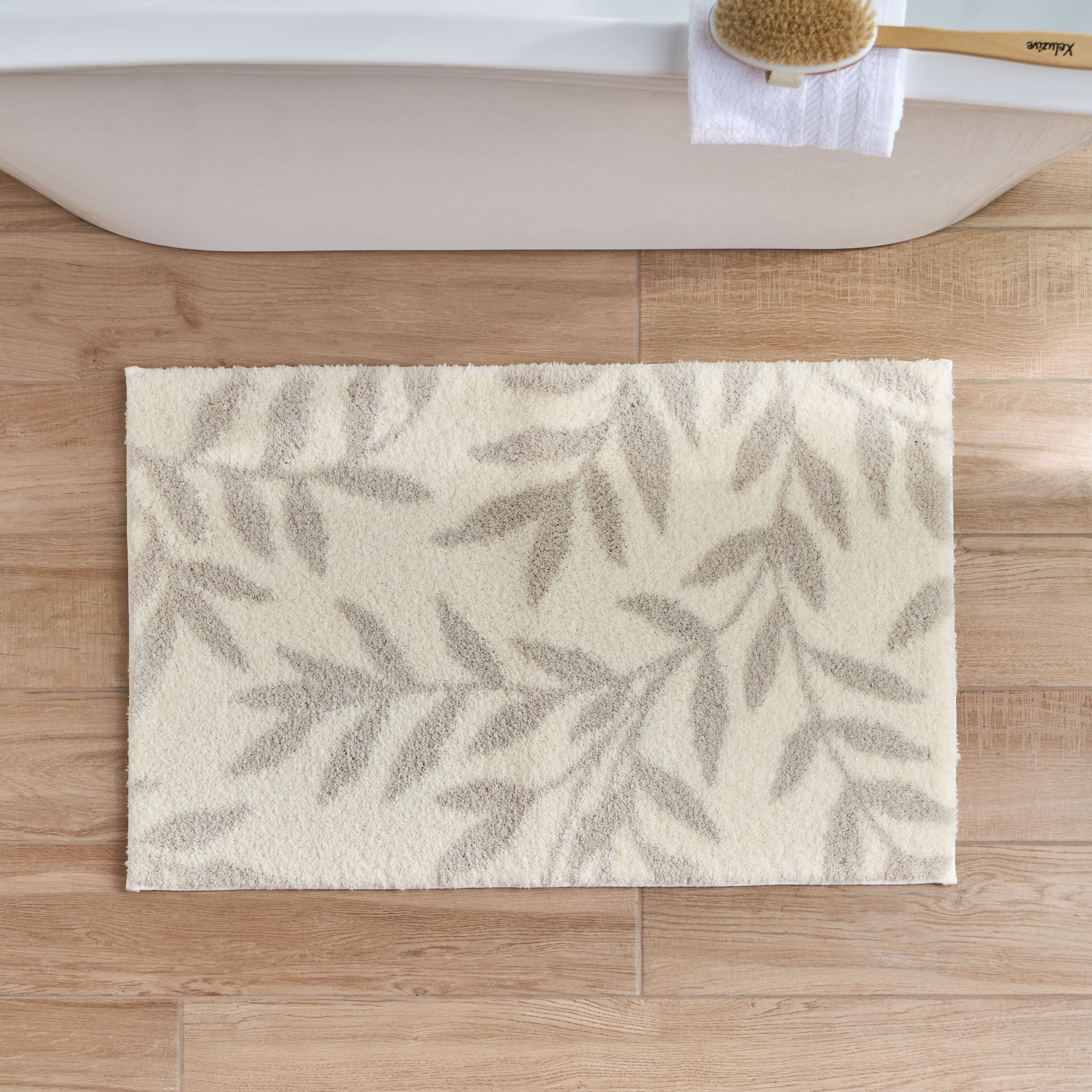 Foliage Drylon Bath Mat - 50x80 cm-household-bathandlaundry-bathlinen-bathmatsandtubmats-image-1
