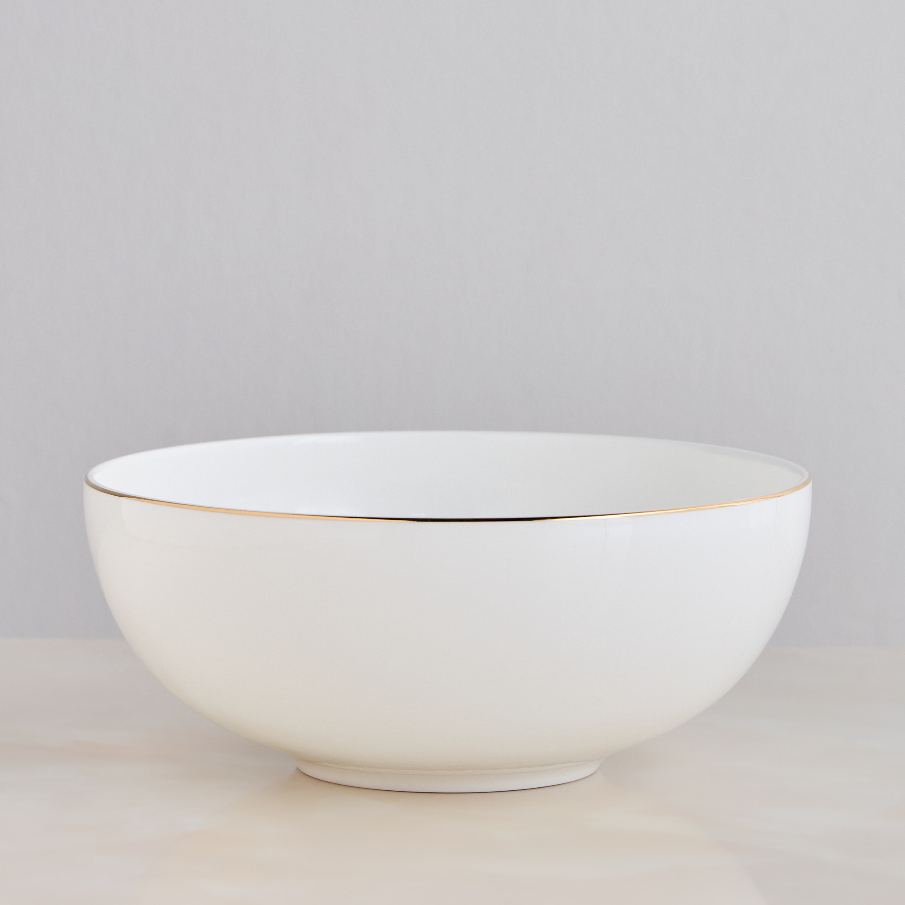 Noble Bone China Serving Bowl - 22 cm-household-dining-dinnerware-dinnerwarecollections-image-1