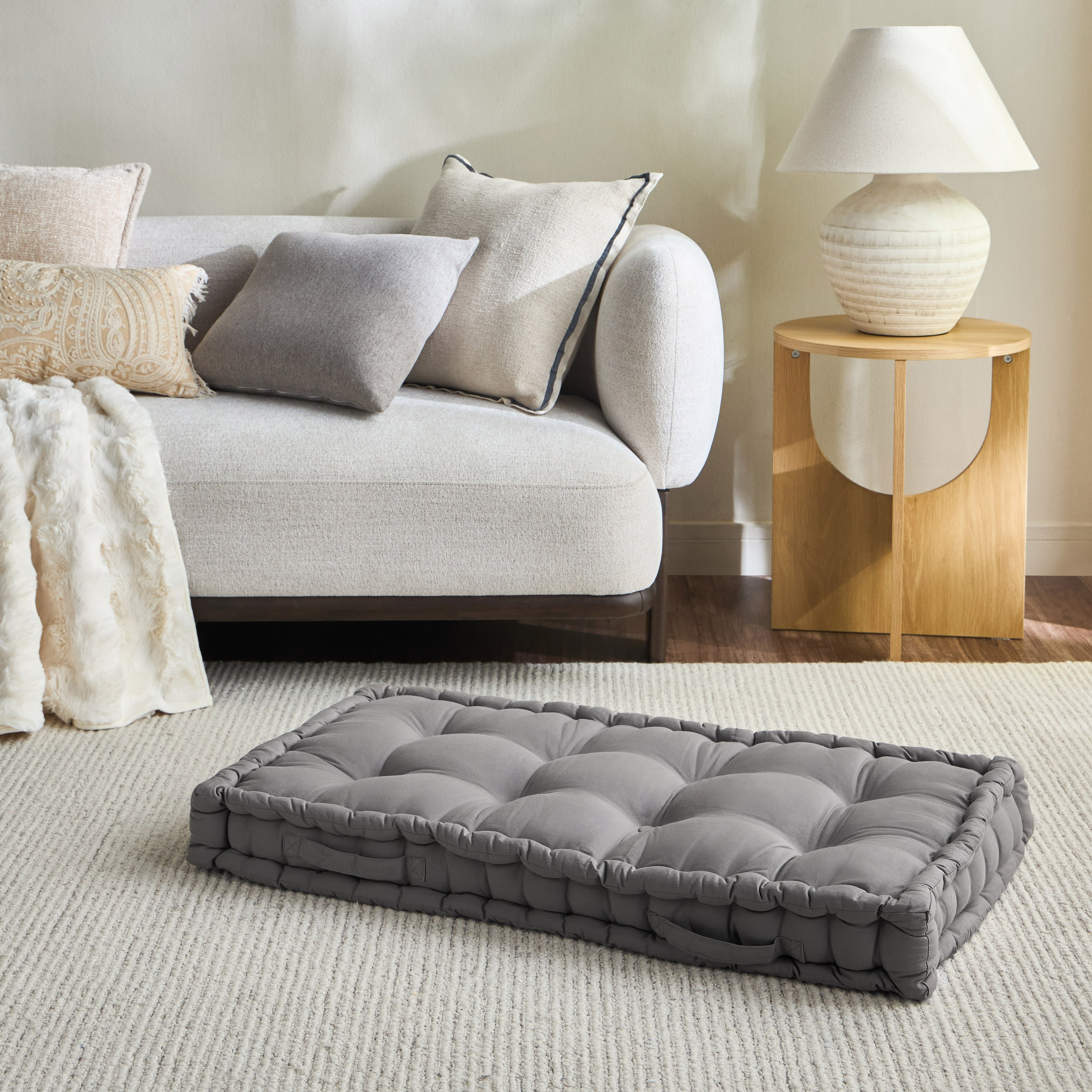 Alder Floor Cushion - 50x100 cm-household-cushionsandthrows-floorcushions-image-4