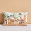 Tamara Arabian Town Beaded Cushion Cover - 40x65 cm-household-cushionsandthrows-cushioncovers-image-1