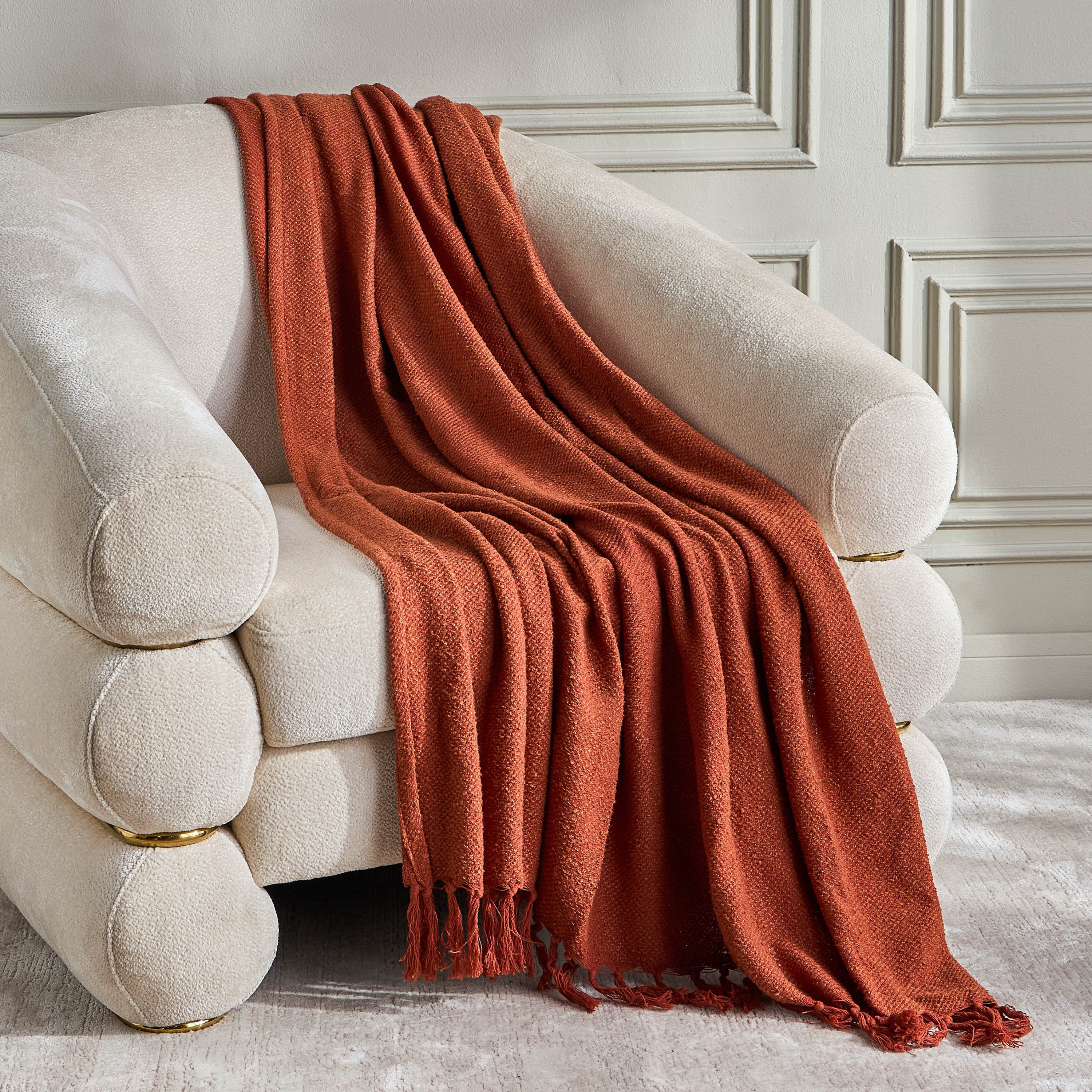 Paloma Boucle Throw - 130x170 cm-household-cushionsandthrows-throwsandblankets-throws-image-1