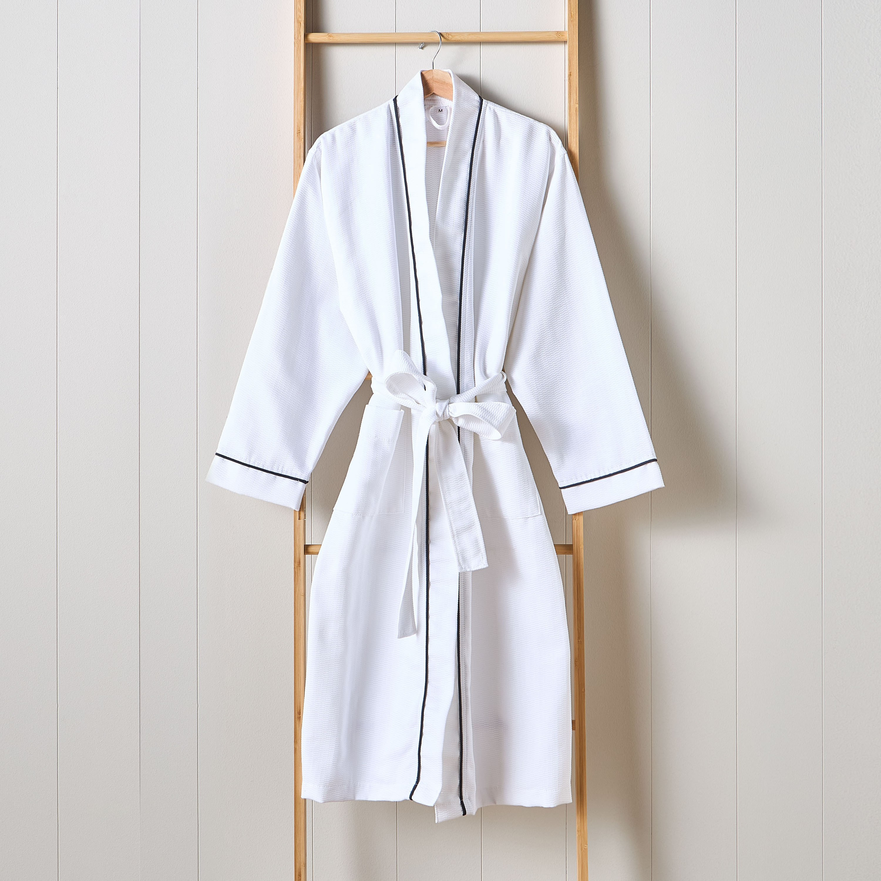 Bryan 340GSM Cotton Bathrobe - Large-household-bathandlaundry-bathlinen-bathrobesandslippers-bathrobes-image-1
