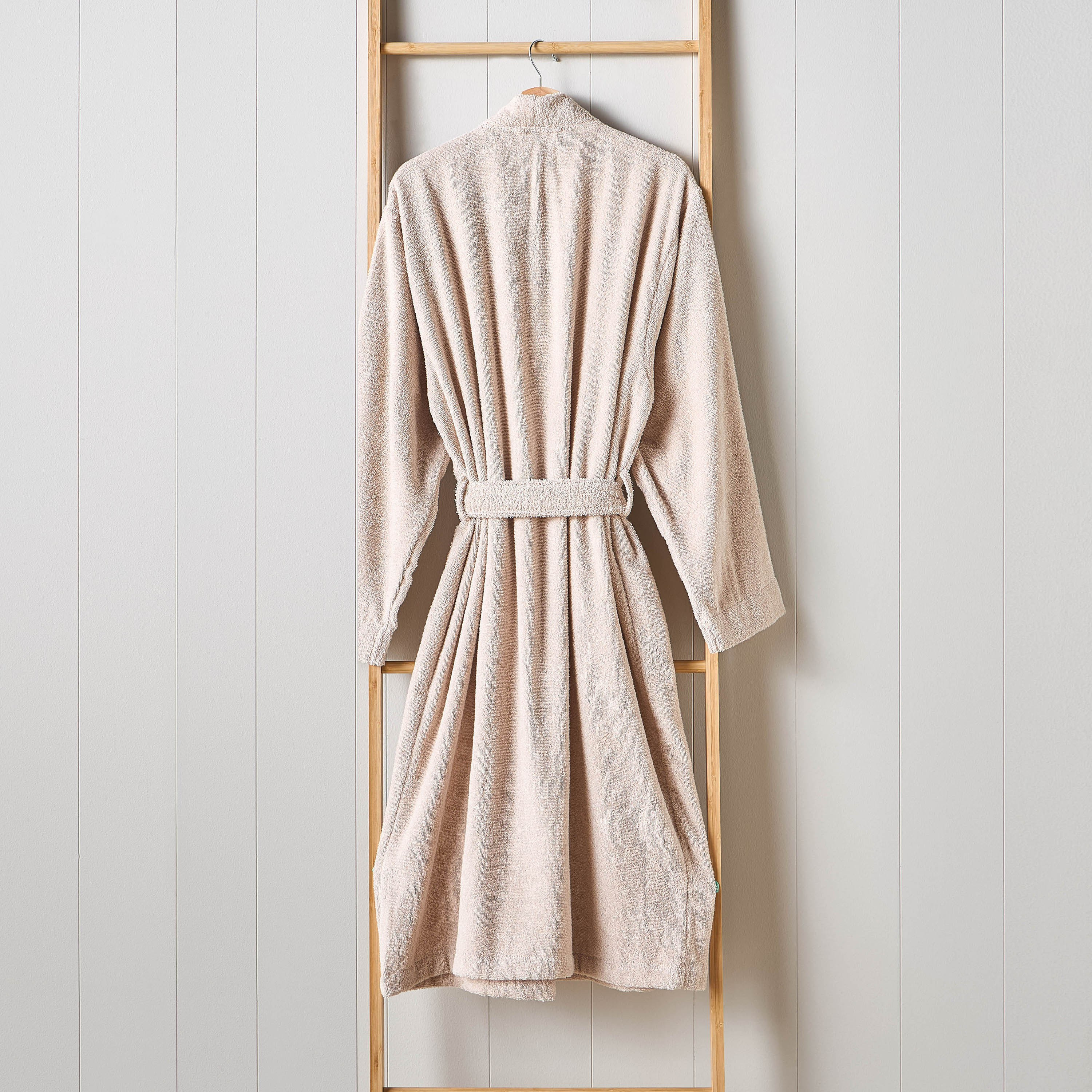 روب حمام قطن 340 جرام لكل متر مربع - فلورنس - كبير-household-bathandlaundry-bathlinen-bathrobesandslippers-bathrobes-image-3