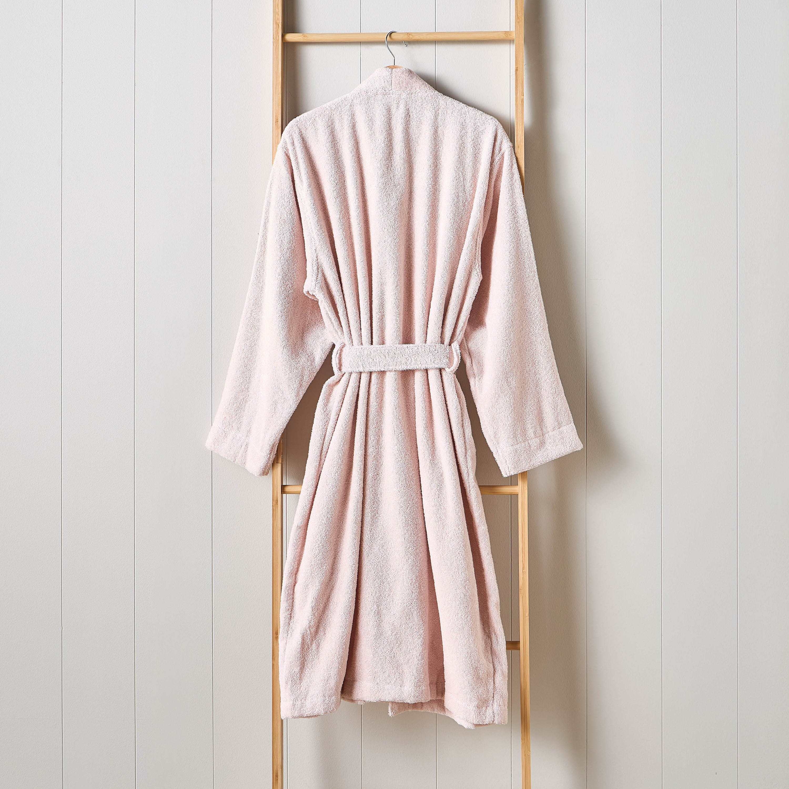 Florence 340GSM Cotton Bathrobe - Large-household-bathandlaundry-bathlinen-bathrobesandslippers-bathrobes-image-2