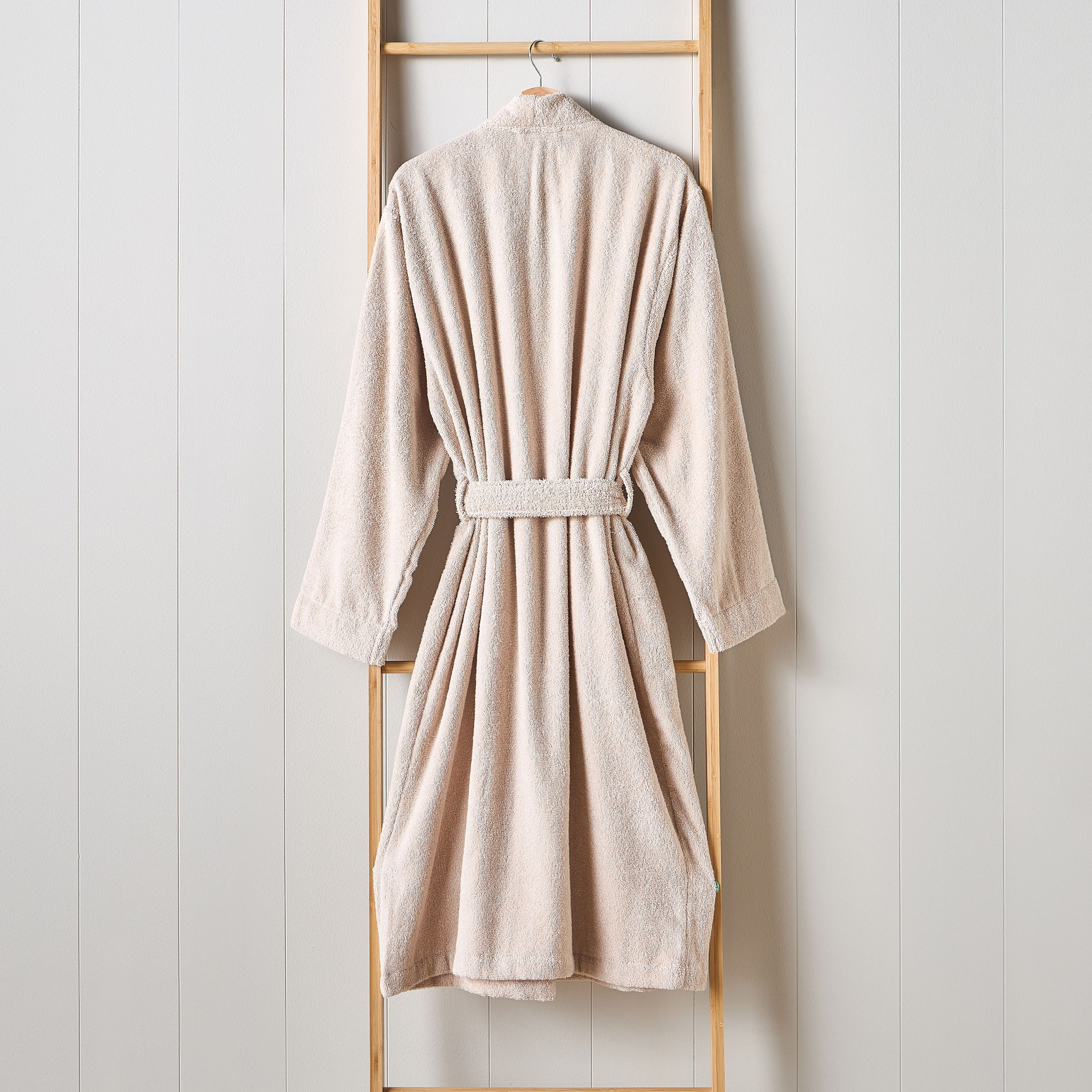 Florence 340GSM Cotton Bathrobe - Medium-household-bathandlaundry-bathlinen-bathrobesandslippers-bathrobes-image-2