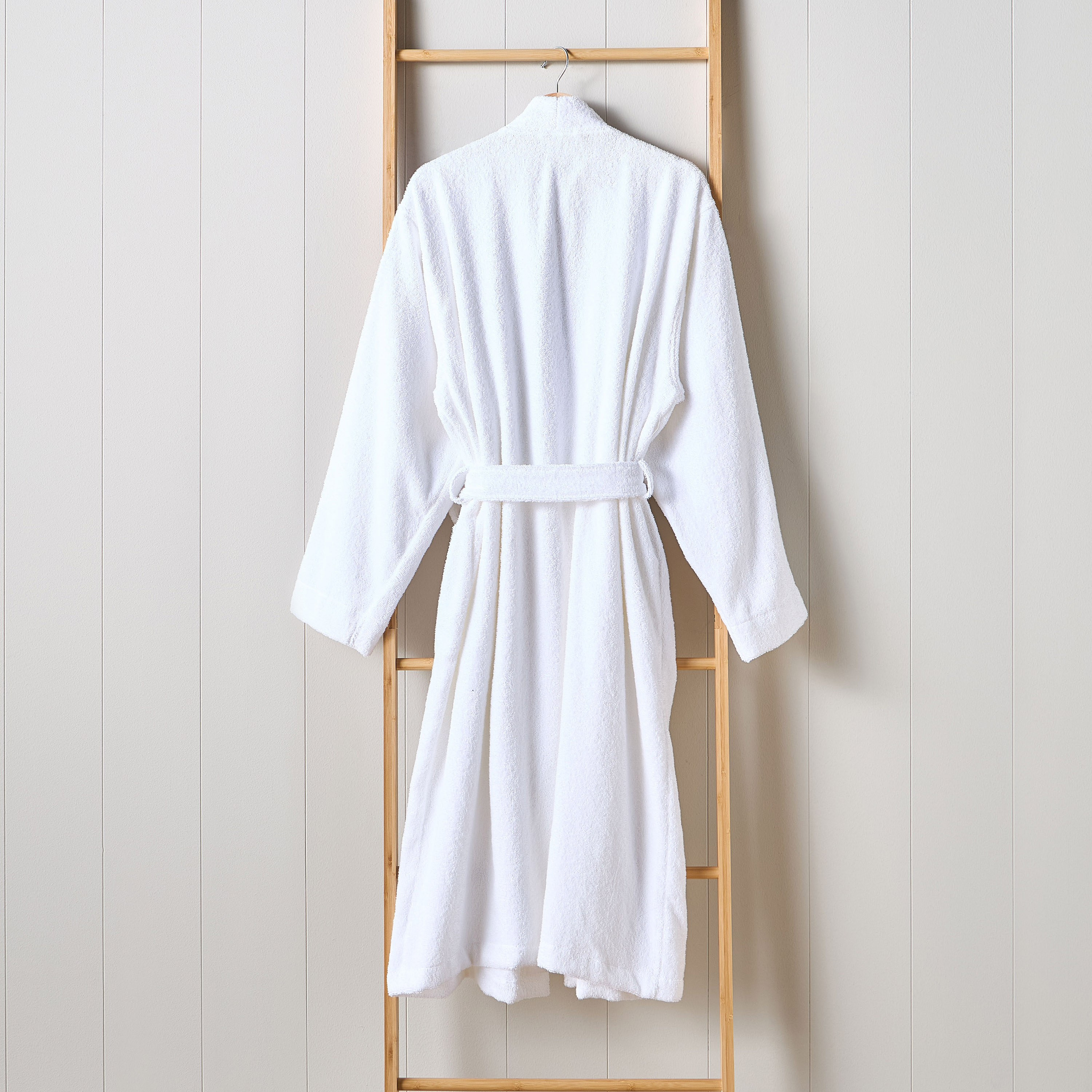 Florence 340GSM Cotton Bathrobe - Medium-household-bathandlaundry-bathlinen-bathrobesandslippers-bathrobes-image-2