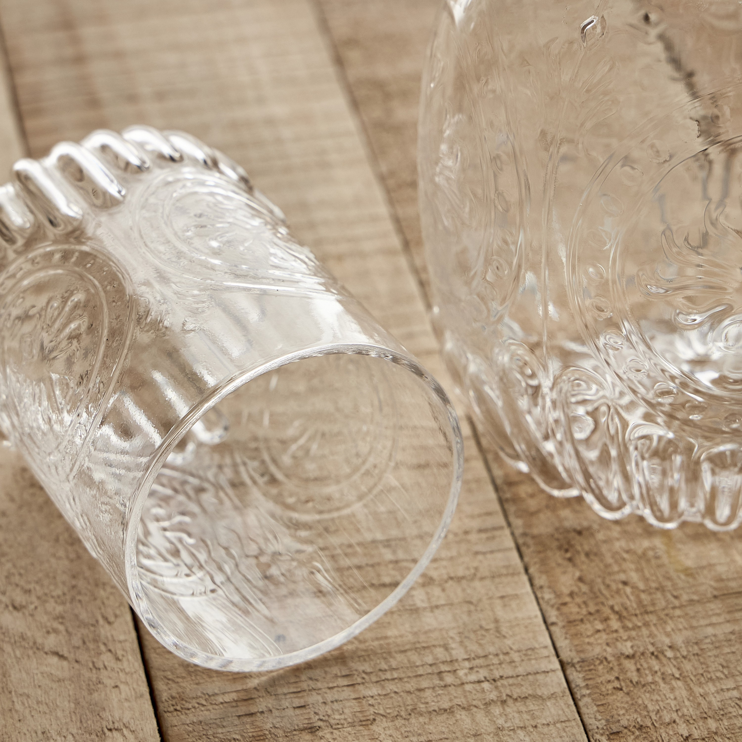 Daisy 2-Piece Glass Carafe Set-household-dining-drinkserveware-jugsdecantersandcarafes-image-4