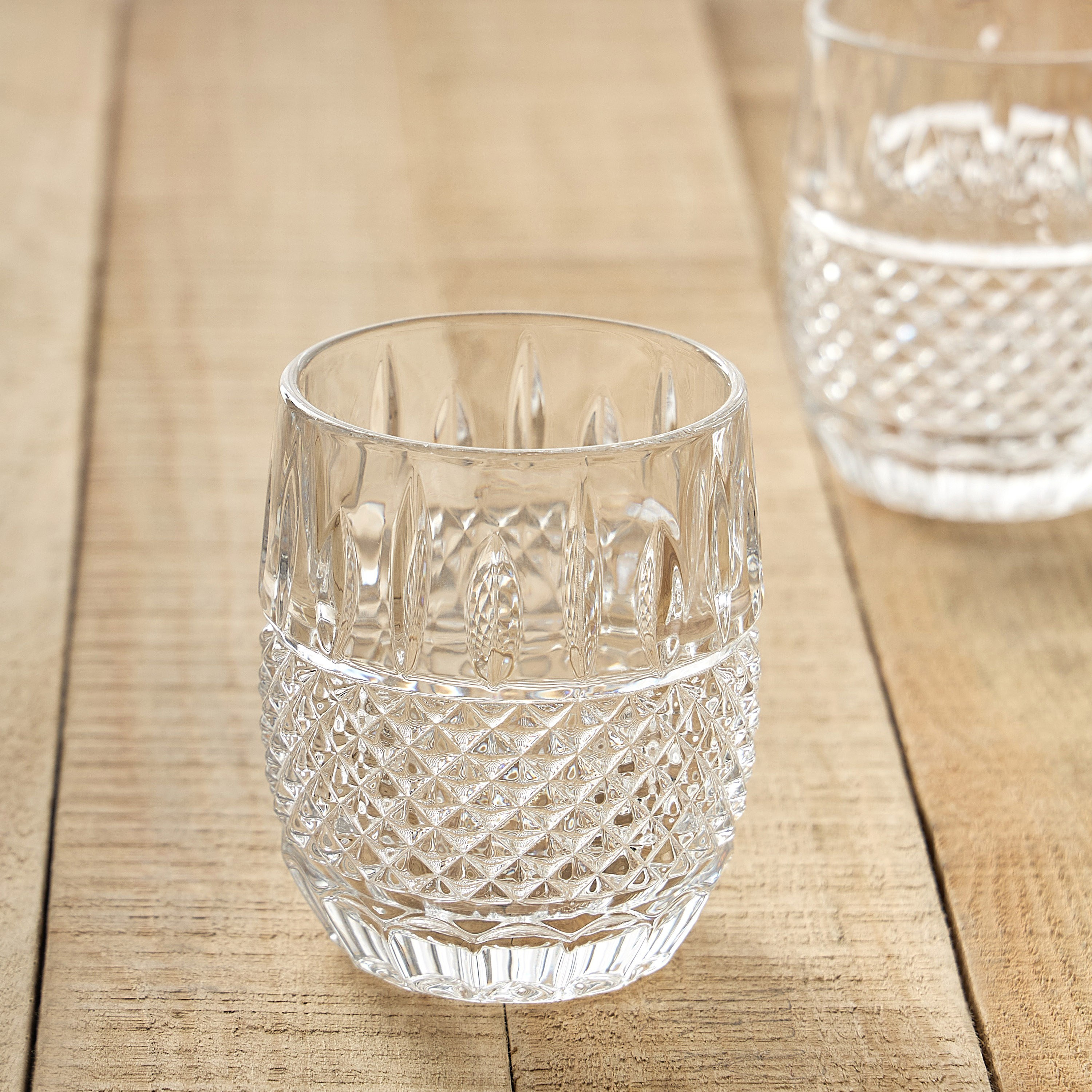 Zania 6-Piece DOF Glass Set - 270 ml-household-dining-glassware-drinkingglasses-image-2