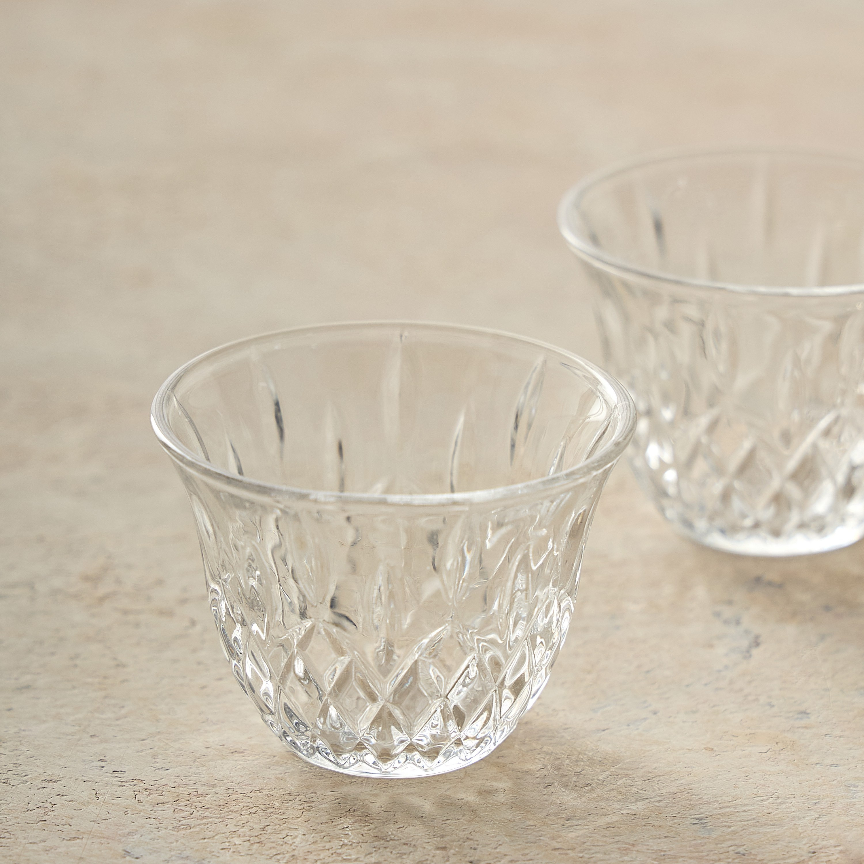 Roha 6-Piece Glass Kahwa Set - 50 ml-household-dining-teaandcoffee-teaandcoffeesets-image-2