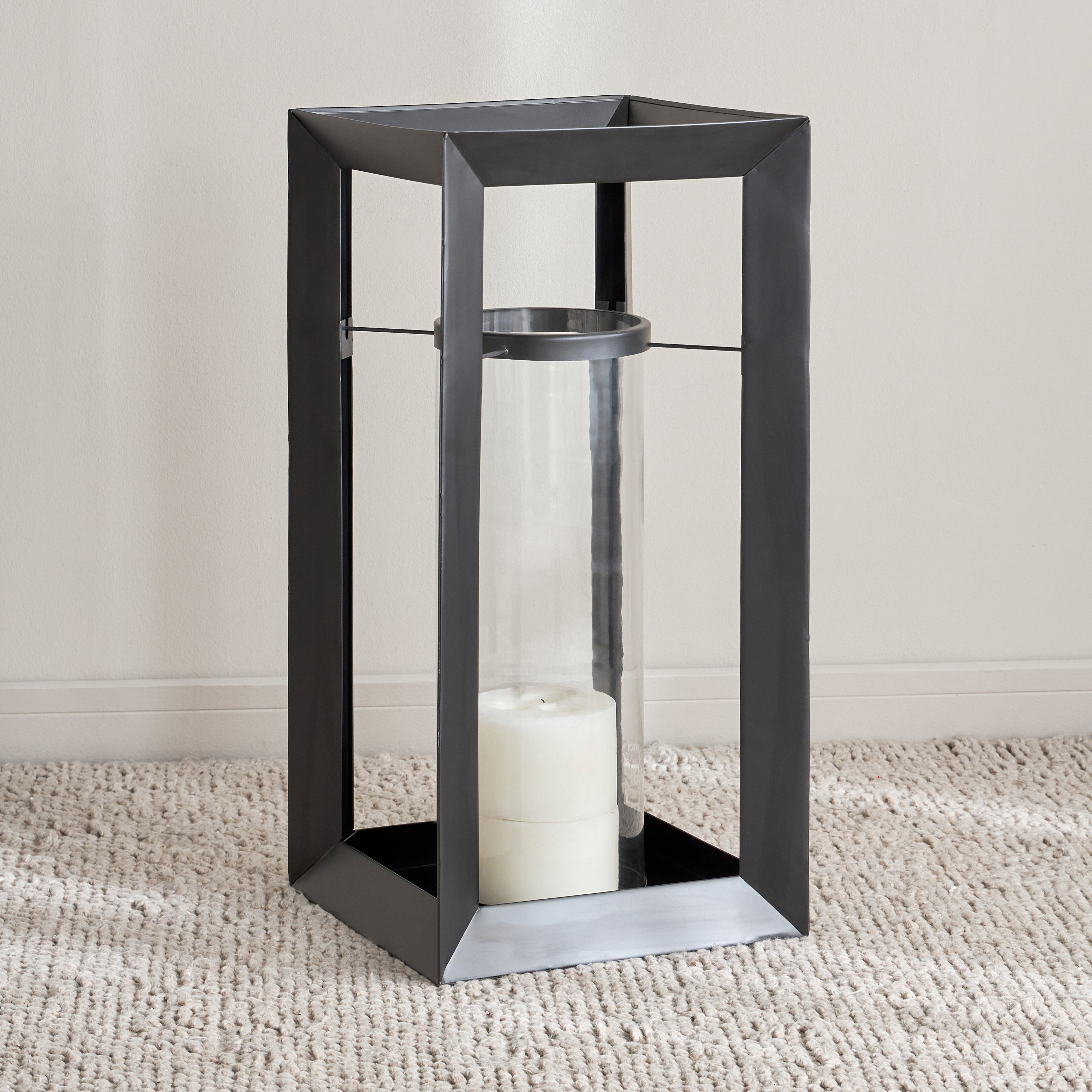 Dawnhaven Metal Lantern - 78 cm-household-decor-candleholdersandlanterns-image-1