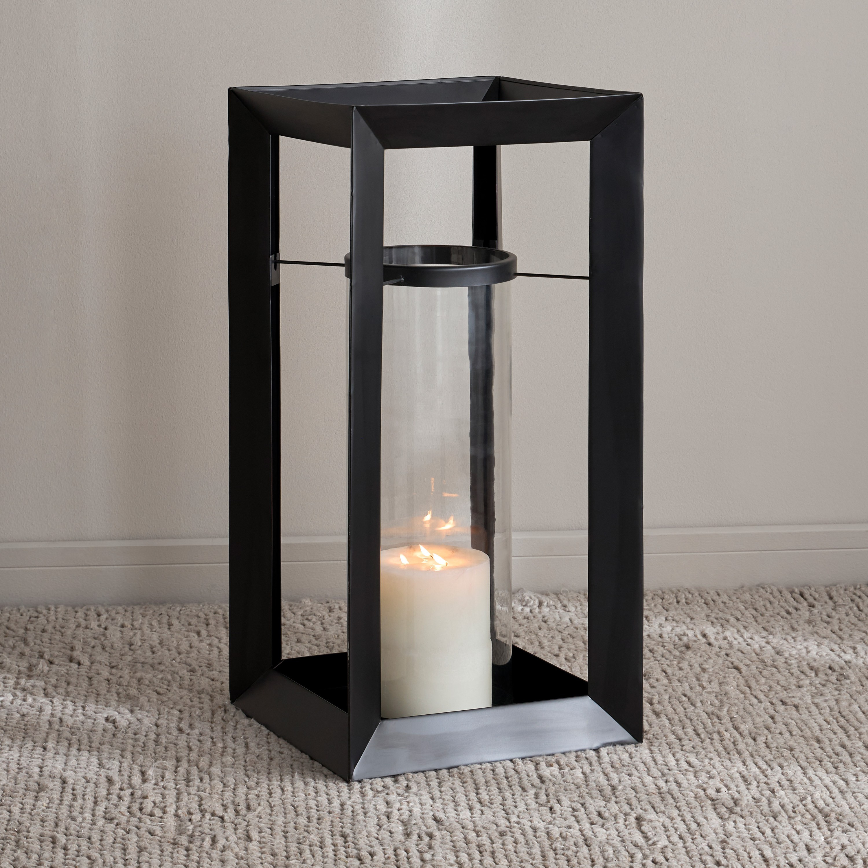 Dawnhaven Metal Lantern - 78 cm-household-decor-candleholdersandlanterns-image-2