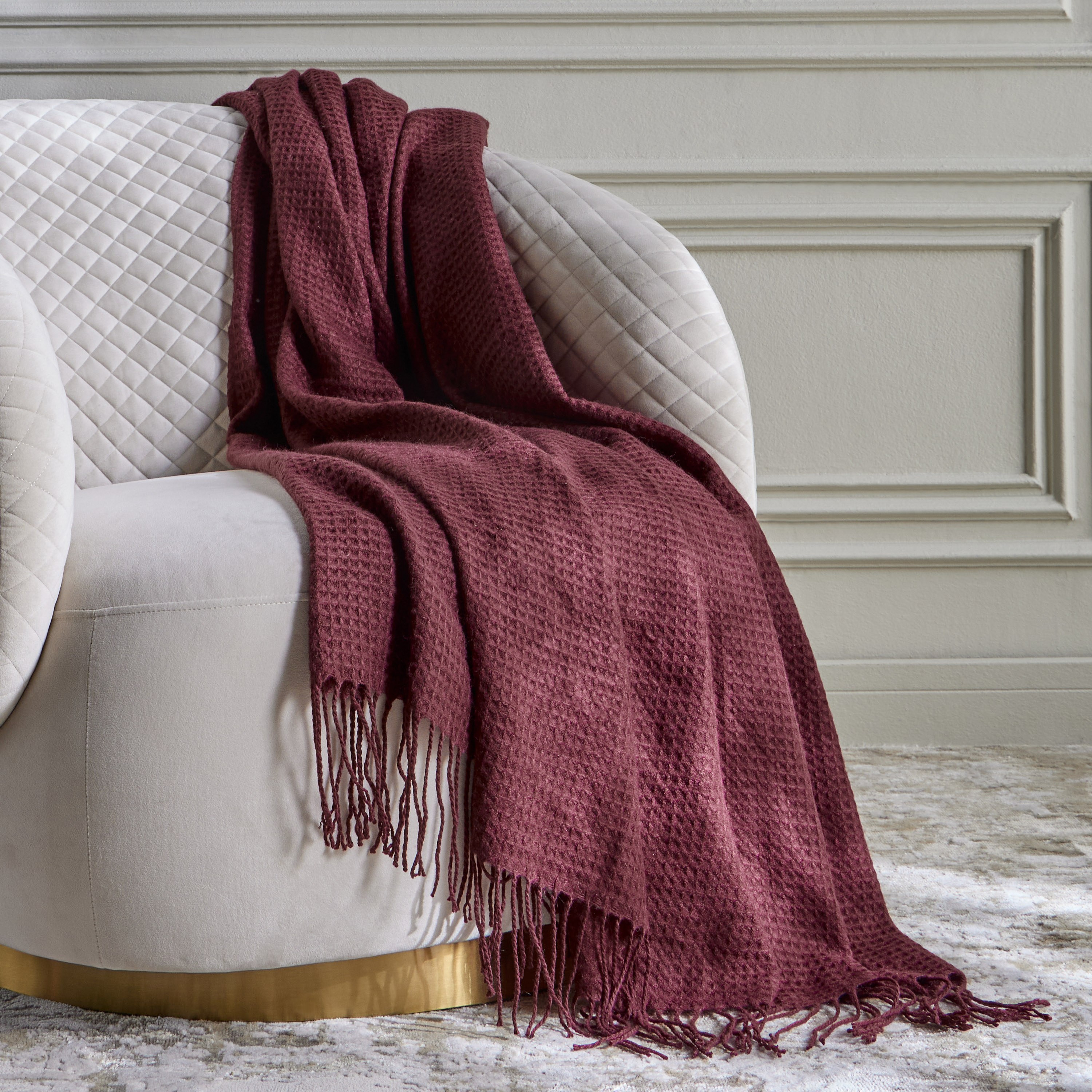 Loire Acrylic Throw - 130x170 cm-household-cushionsandthrows-throwsandblankets-throws-image-1