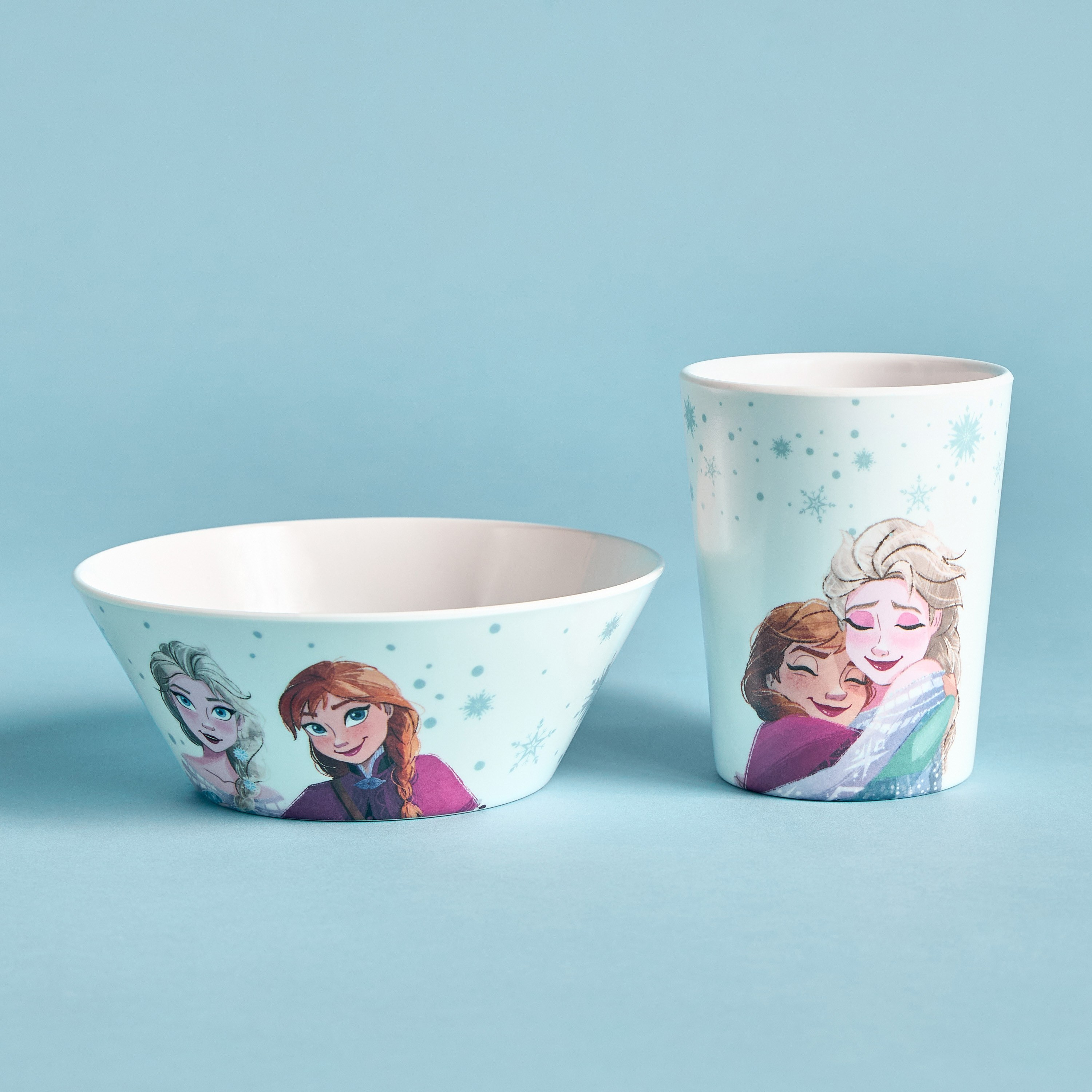Disney 4-Piece Frozen Print Melamine Tableware Set-babyandkids-eatanddrink-tableware-image-2