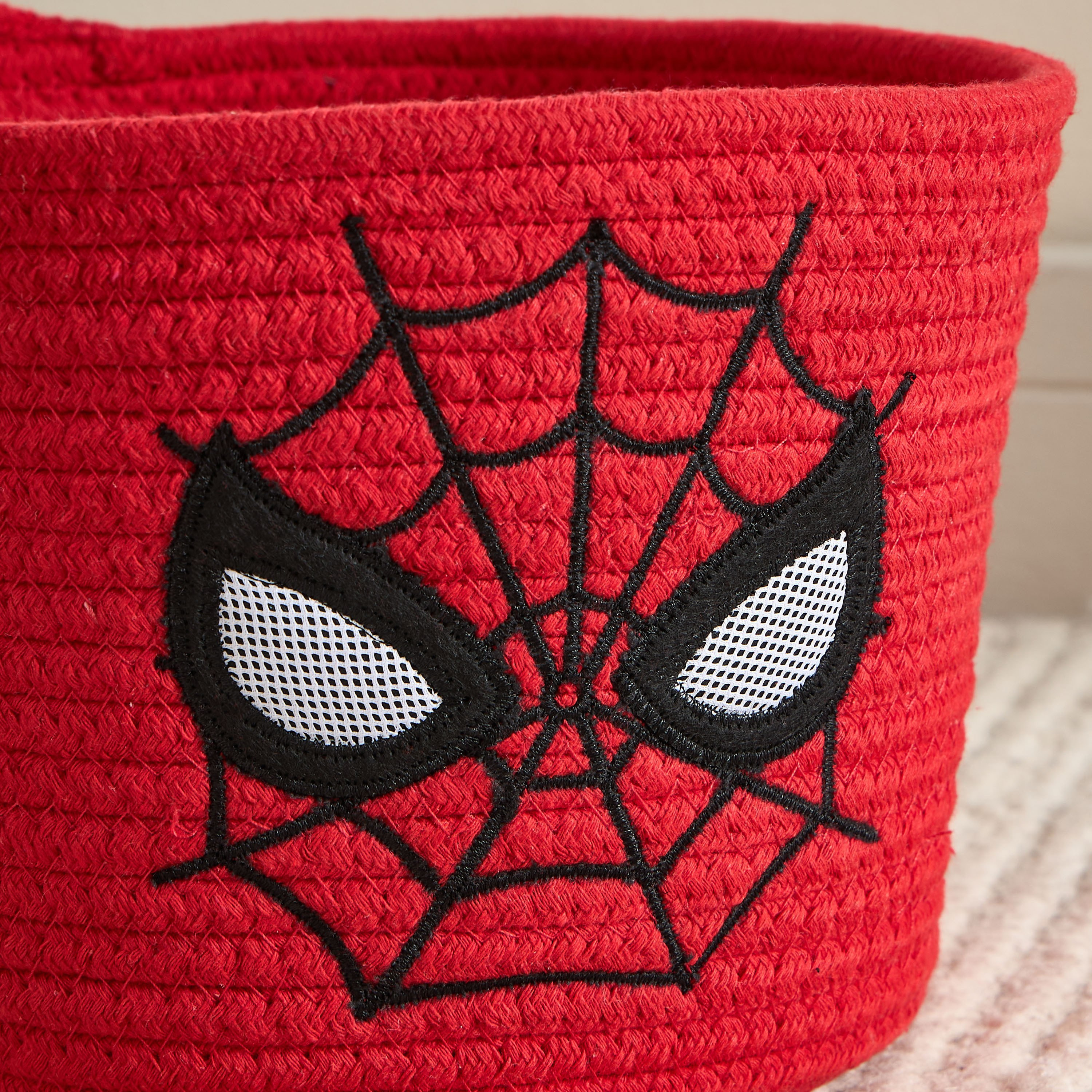 Spider-Man Cotton Rope Basket-babyandkids-bathandstorage-storage-binsandbaskets-image-3