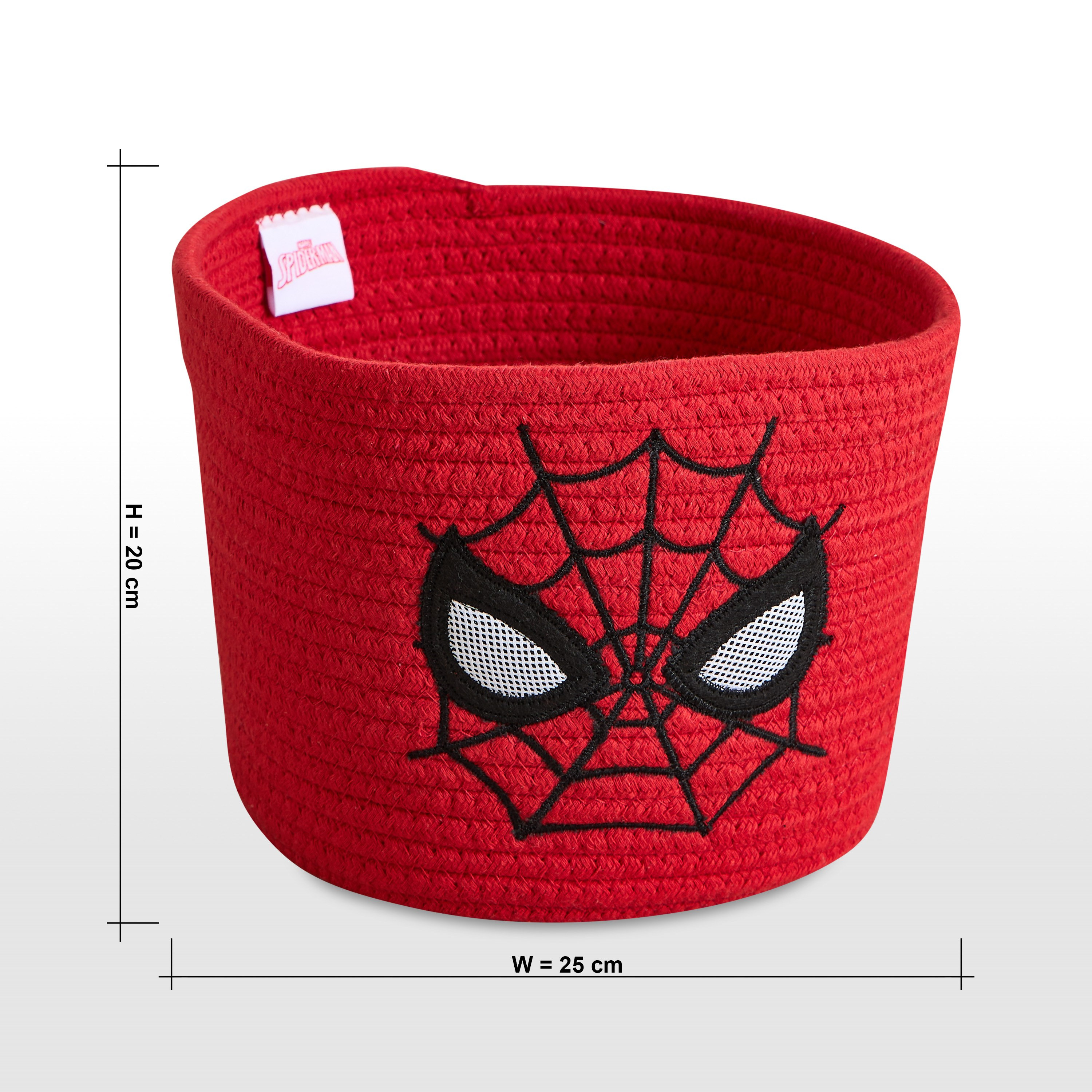 Spider-Man Cotton Rope Basket-babyandkids-bathandstorage-storage-binsandbaskets-image-5