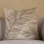 Tamara Leaf Beaded Cushion Cover - 50x50 cm-household-cushionsandthrows-cushioncovers-image-1