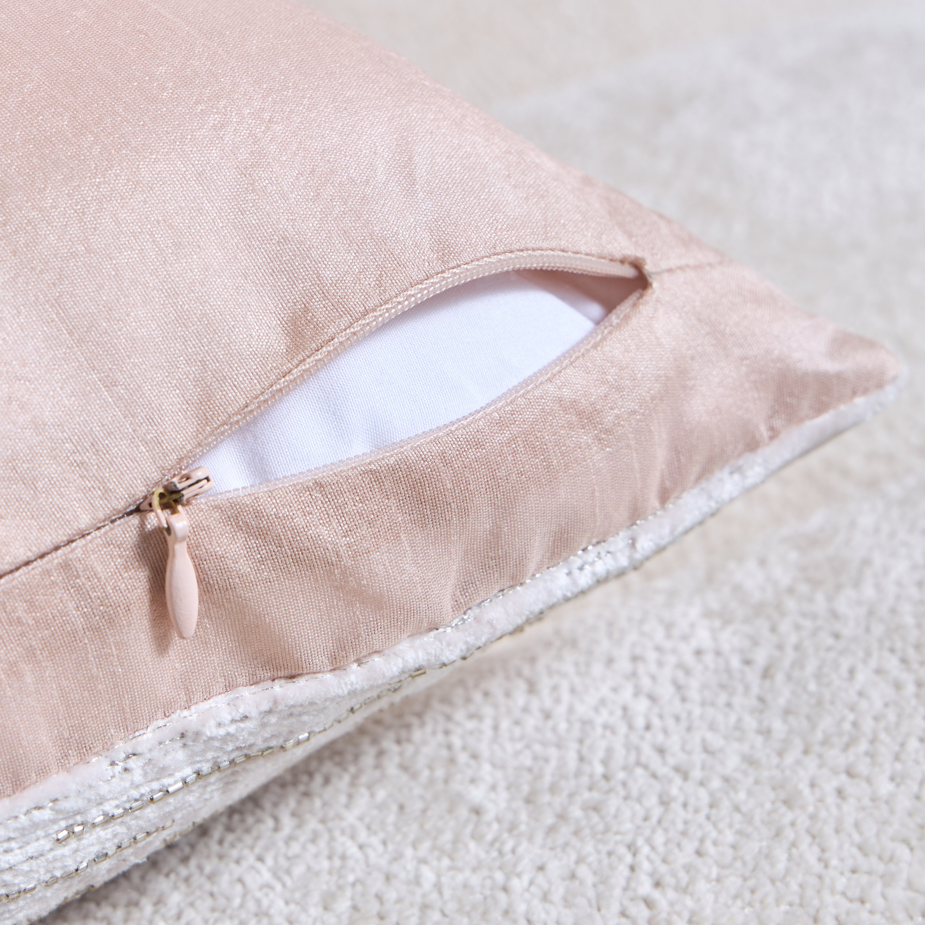 Amirah Beaded Filled Cushion - 30x50 cm-household-cushionsandthrows-filledcushions-decorativecushions-image-3