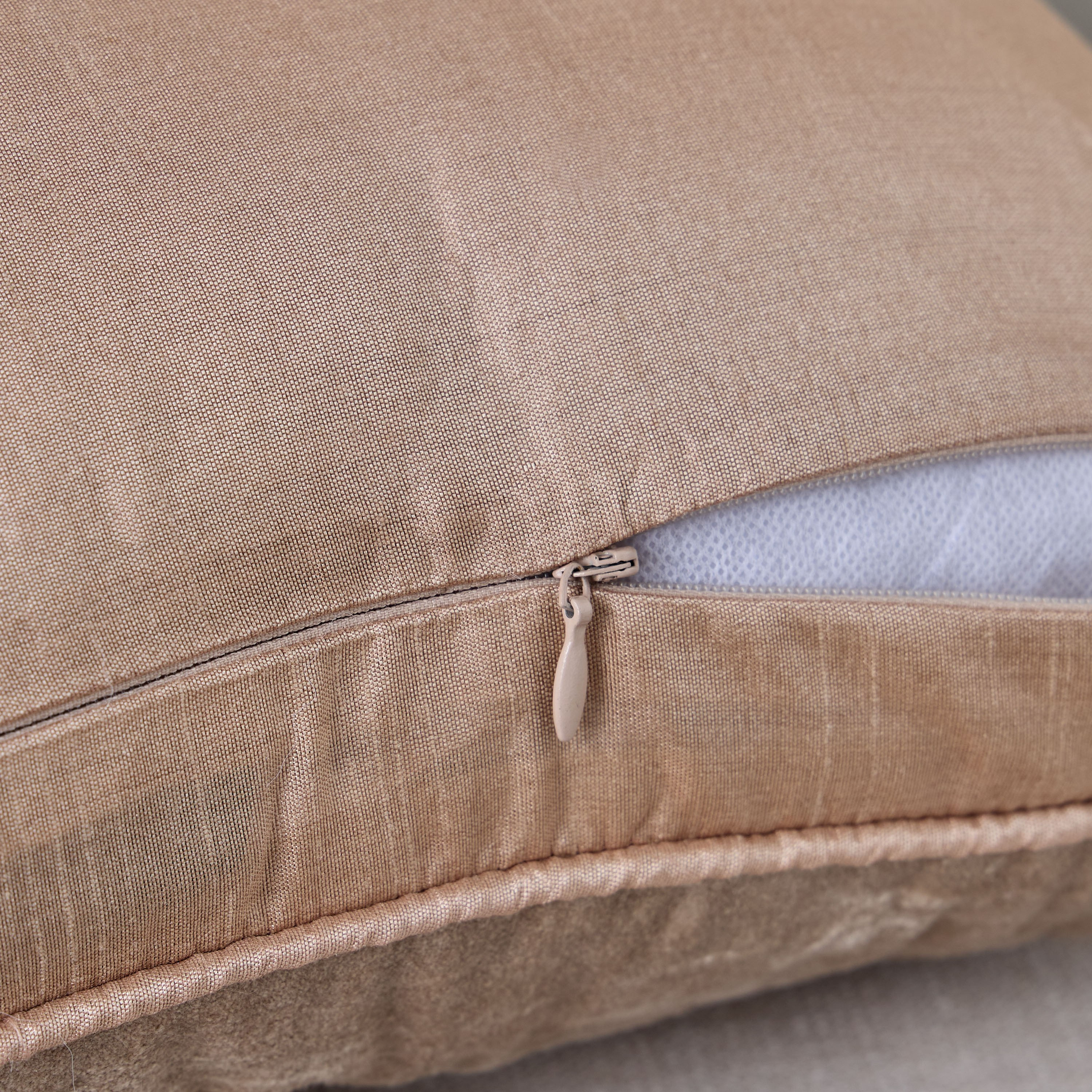 Curated Luxe Waves Beaded Filled Cushion - 50x50 cm-household-cushionsandthrows-filledcushions-decorativecushions-image-3