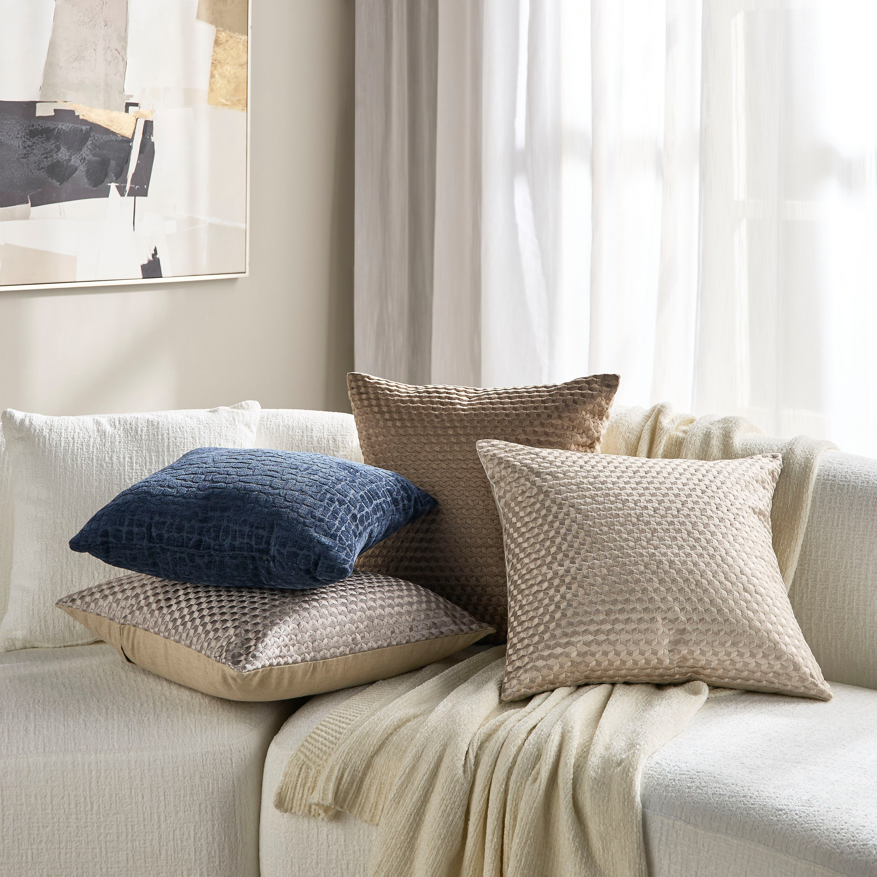Matrix Cushion Cover - 50x50 cm-household-cushionsandthrows-cushioncovers-image-4