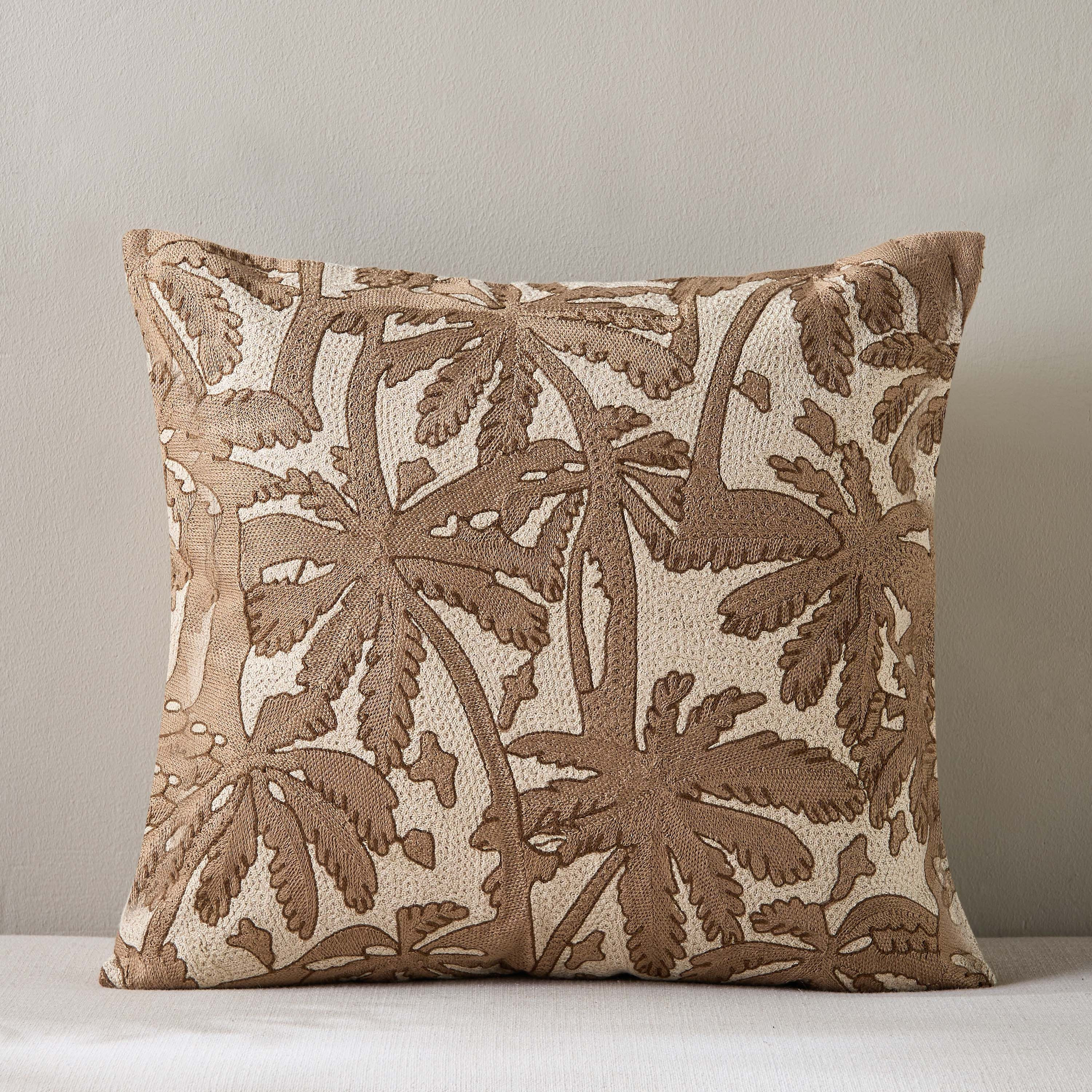 Tamara Tree Embroidered Cushion Cover - 50x50 cm-household-cushionsandthrows-cushioncovers-image-1