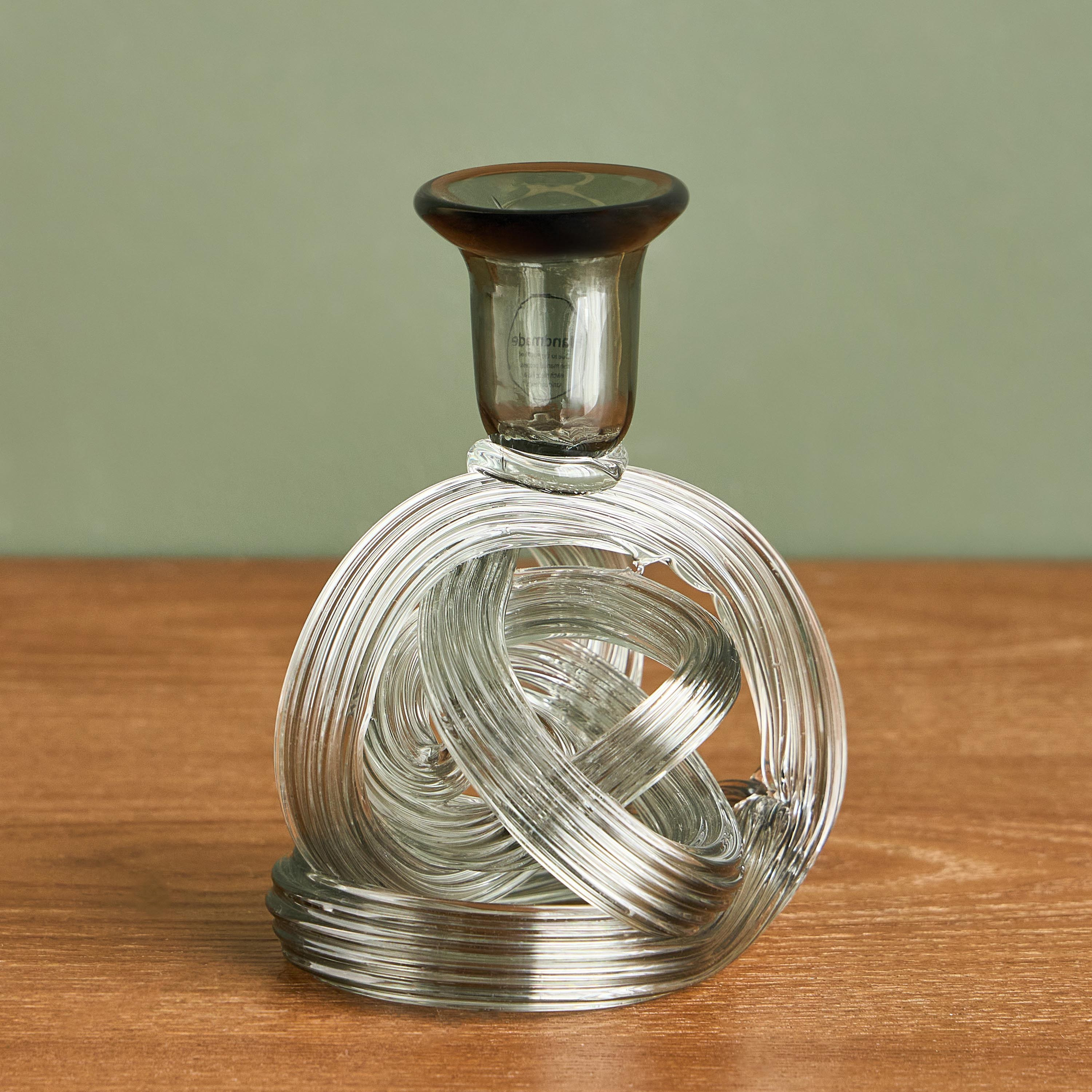 حامل شموع رفيعة بتصميم عقدة - نيكسوس - 15 سم-household-decor-candleholdersandlanterns-image-3