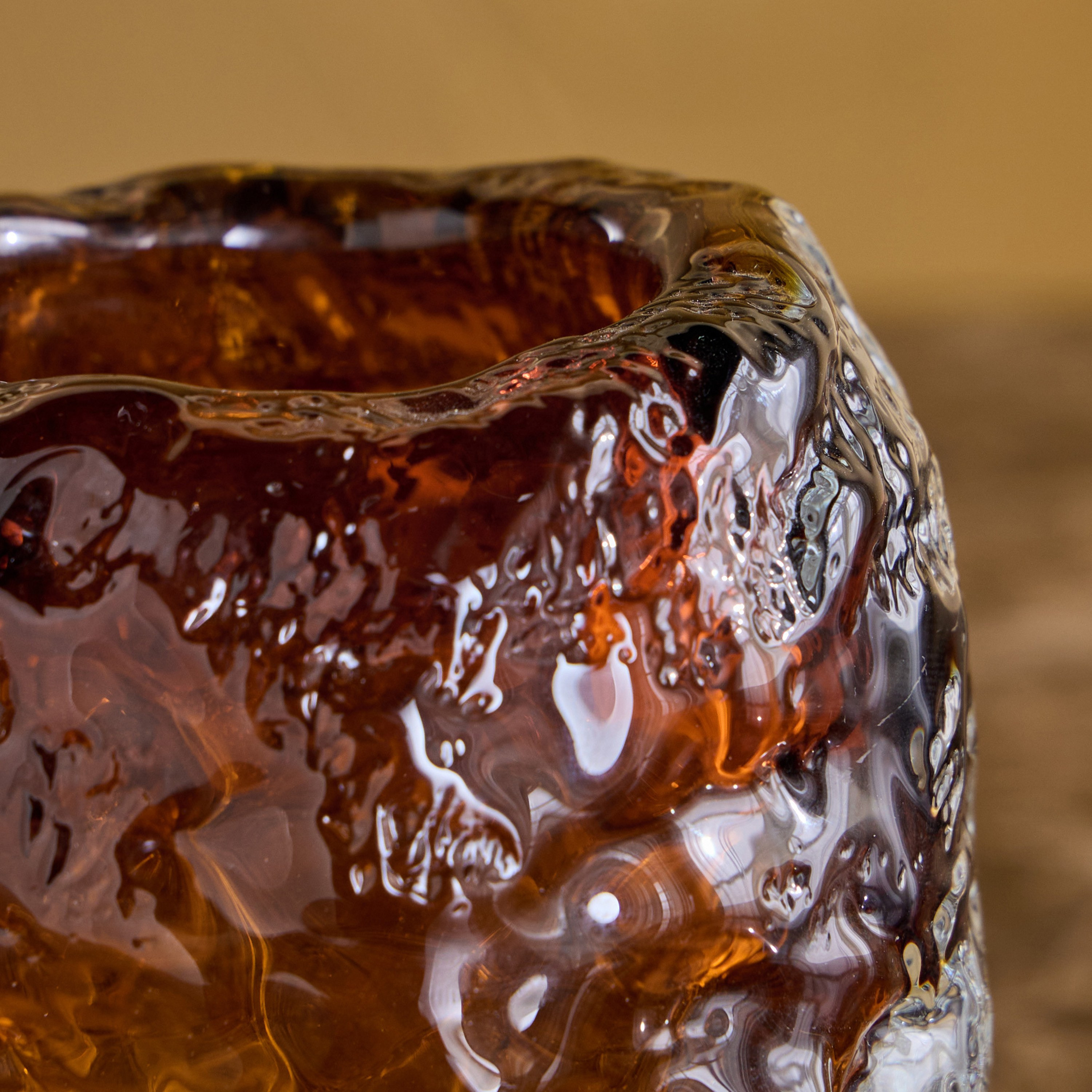 Tamara Knot Glass Vase - 11 cm-household-decor-vasesandbowls-image-2