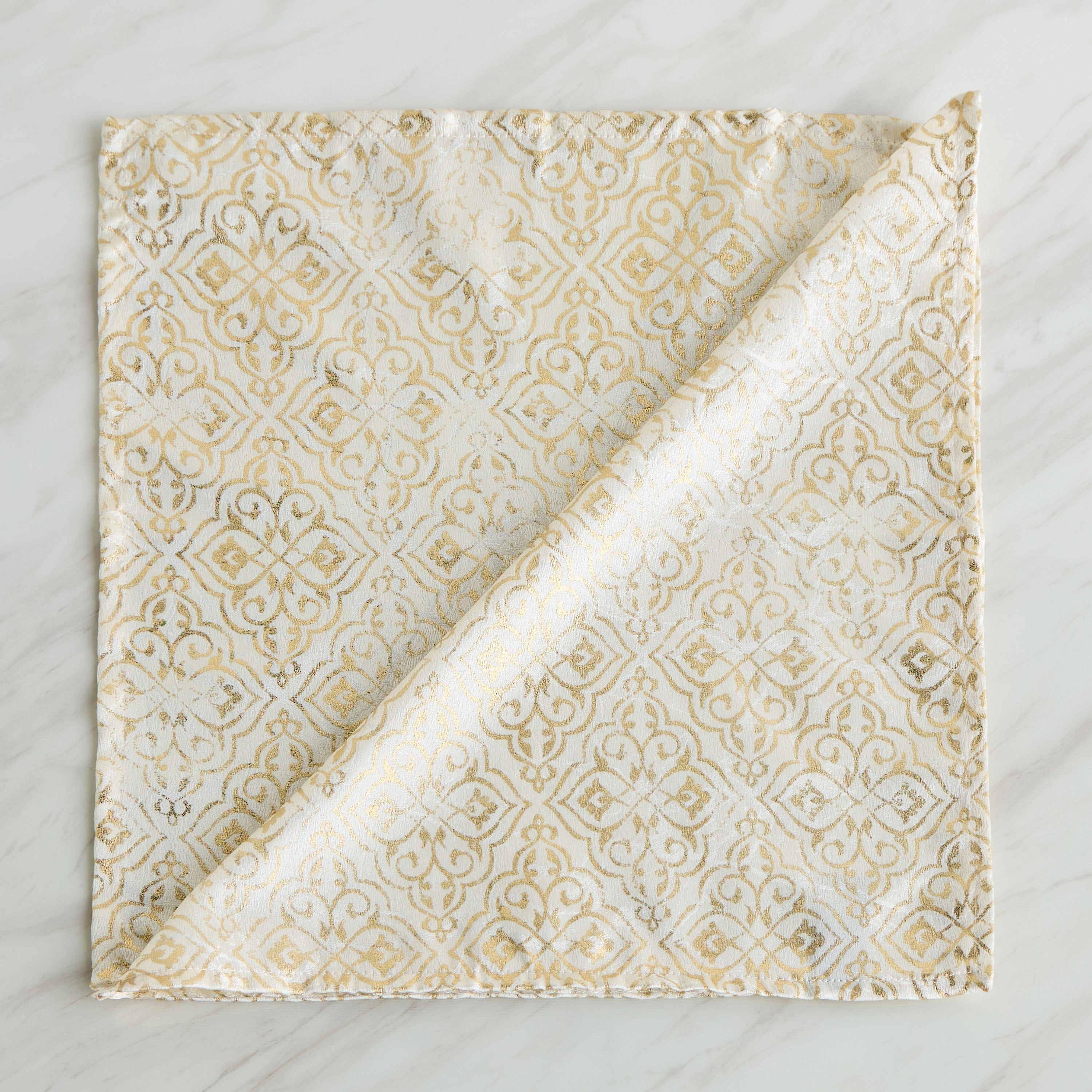 Mona 4-Piece Napkin Set - 45 cm-household-dining-tablelinen-napkinsandaccessories-image-1