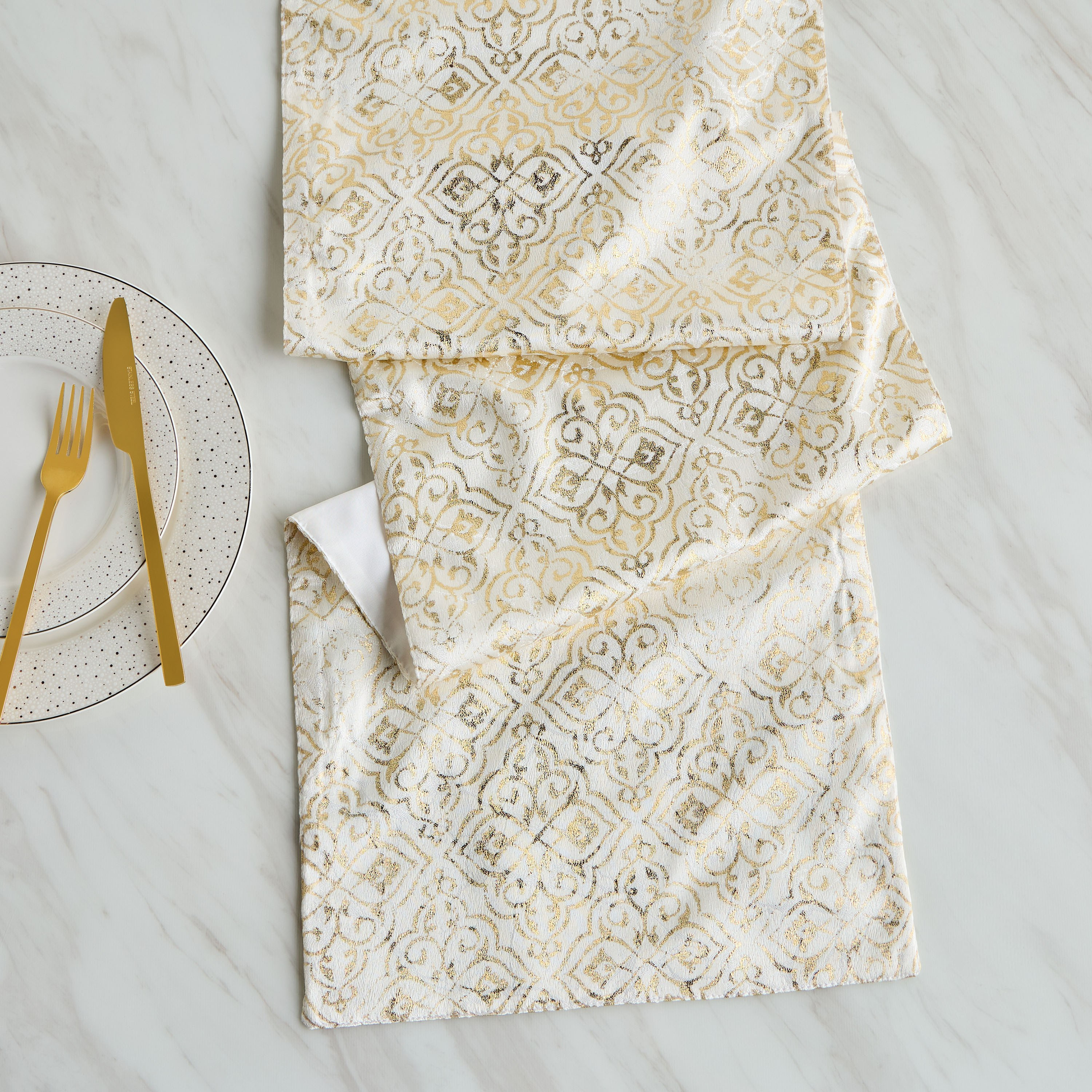 Mona Table Runner - 33x120 cm-household-dining-tablelinen-runnersandtablecovers-image-1
