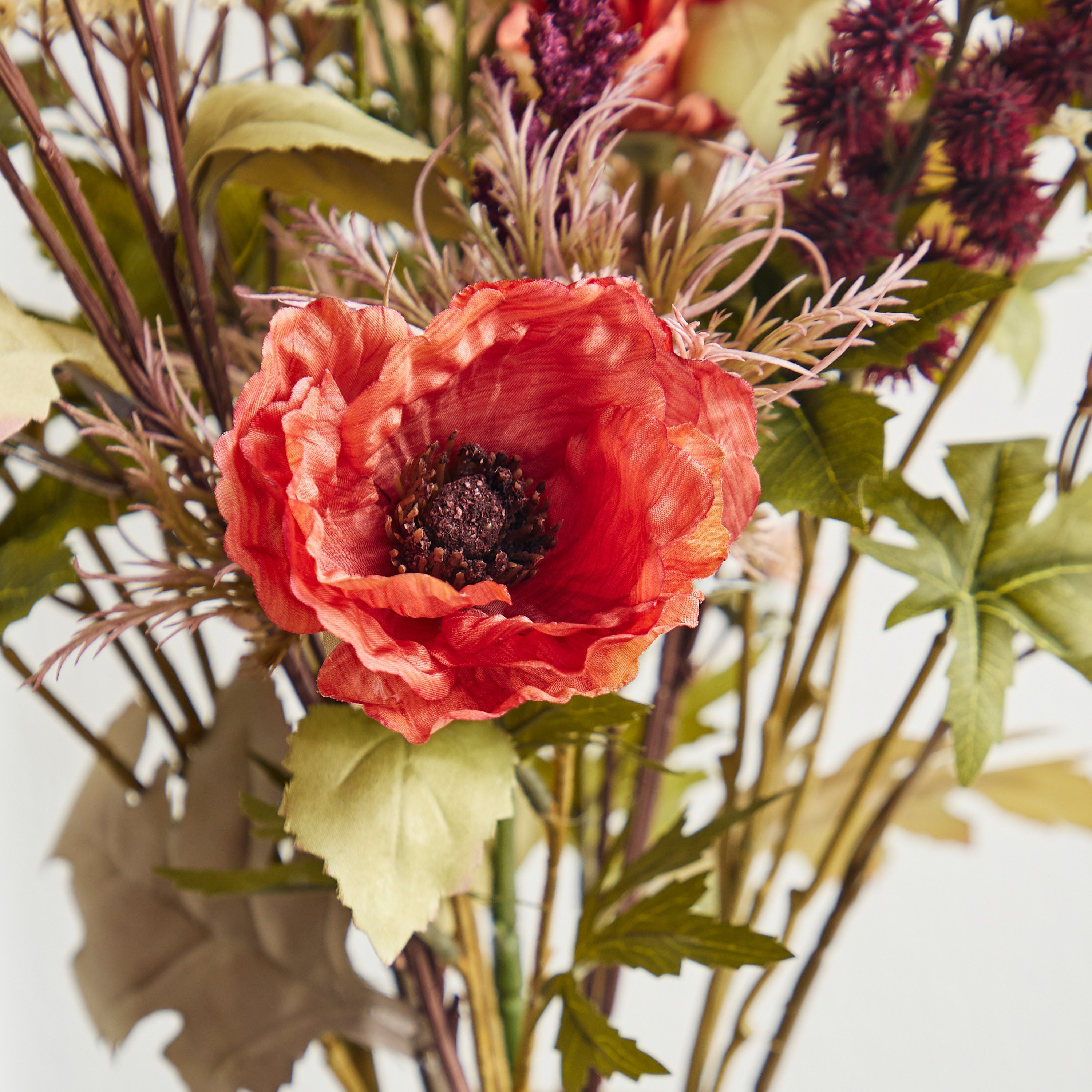 Glaze Flair Mixed Floral Arrangement in Ceramic Pot - 66 cm-household-gardenandoutdoor-artificialflowersandplants-flowers-image-2