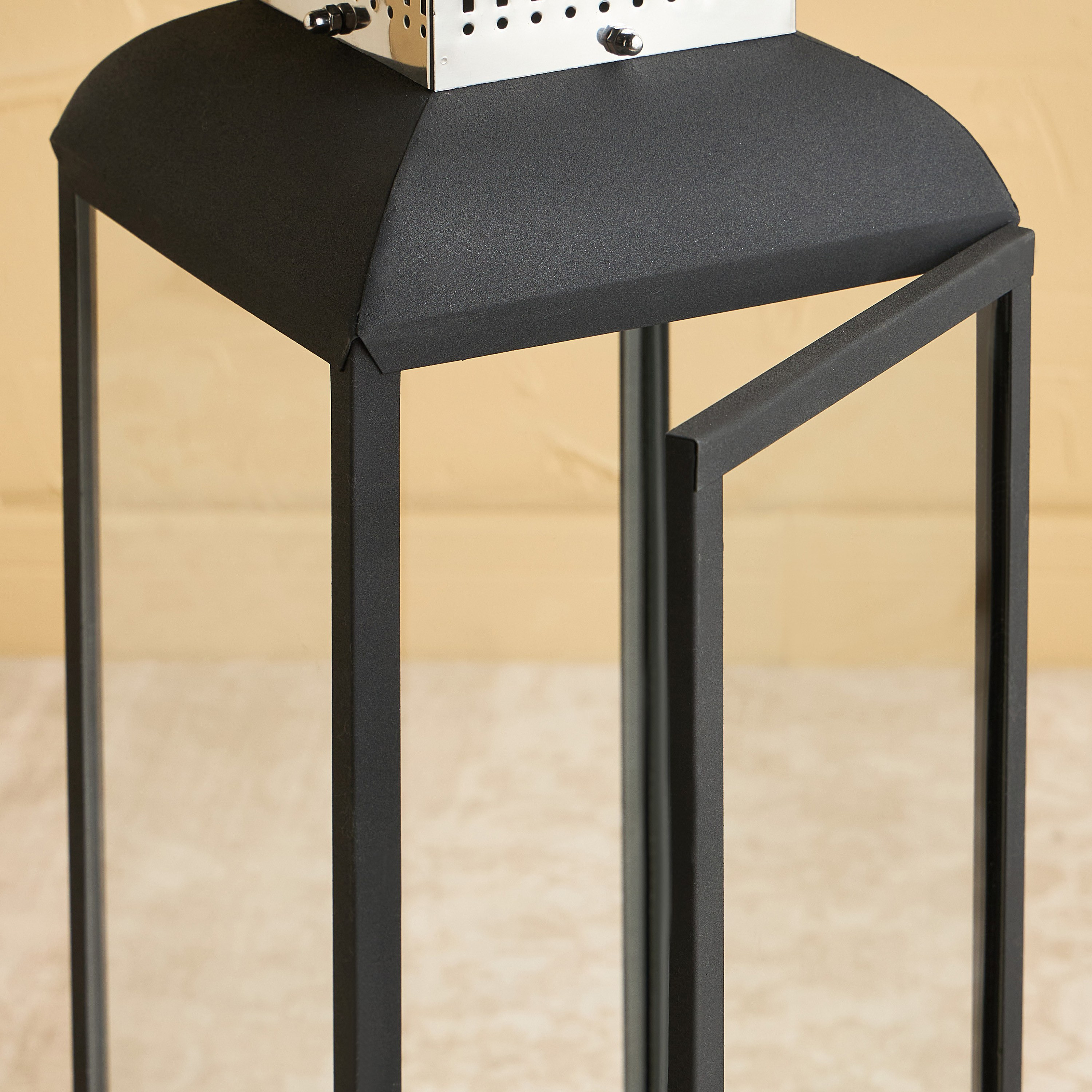Berkton Stainless Steel Lantern - 56 cm-household-decor-candleholdersandlanterns-image-4
