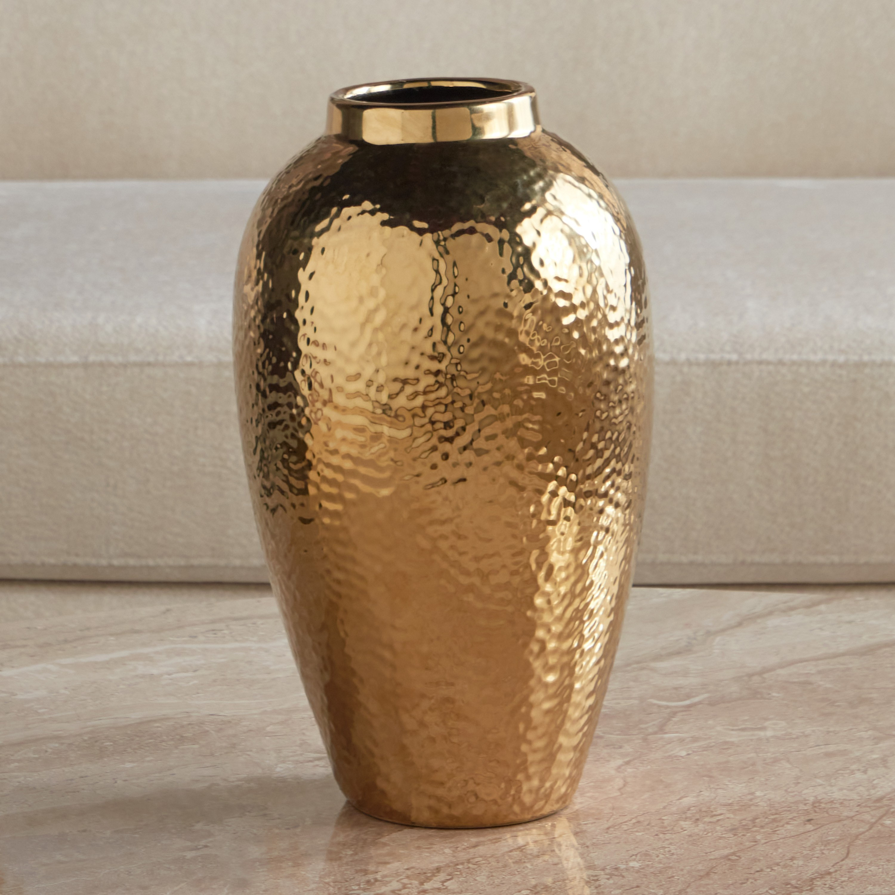 مزهرية سيراميك - أميرة - 31 سم-household-decor-vasesandbowls-image-1