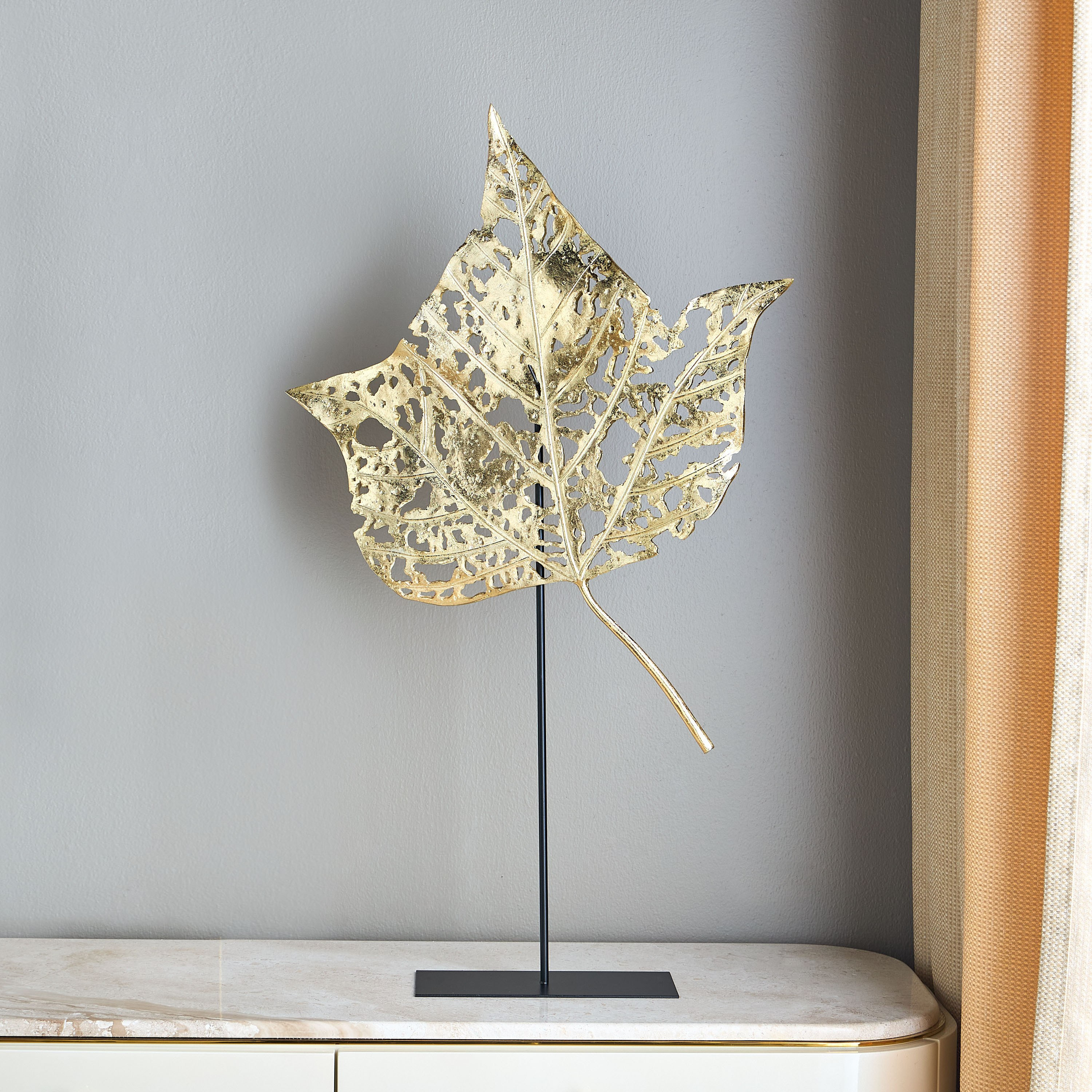 Tamara Leaf on Stand Decor Accent-household-decor-decorativeobjectsandsculptures-image-1