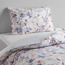 Arabella Cotton Floral Pintuck 2-Piece Full Comforter Set - 160x220 cm-kids-beddingandwindows-bedding-comforters-image-1