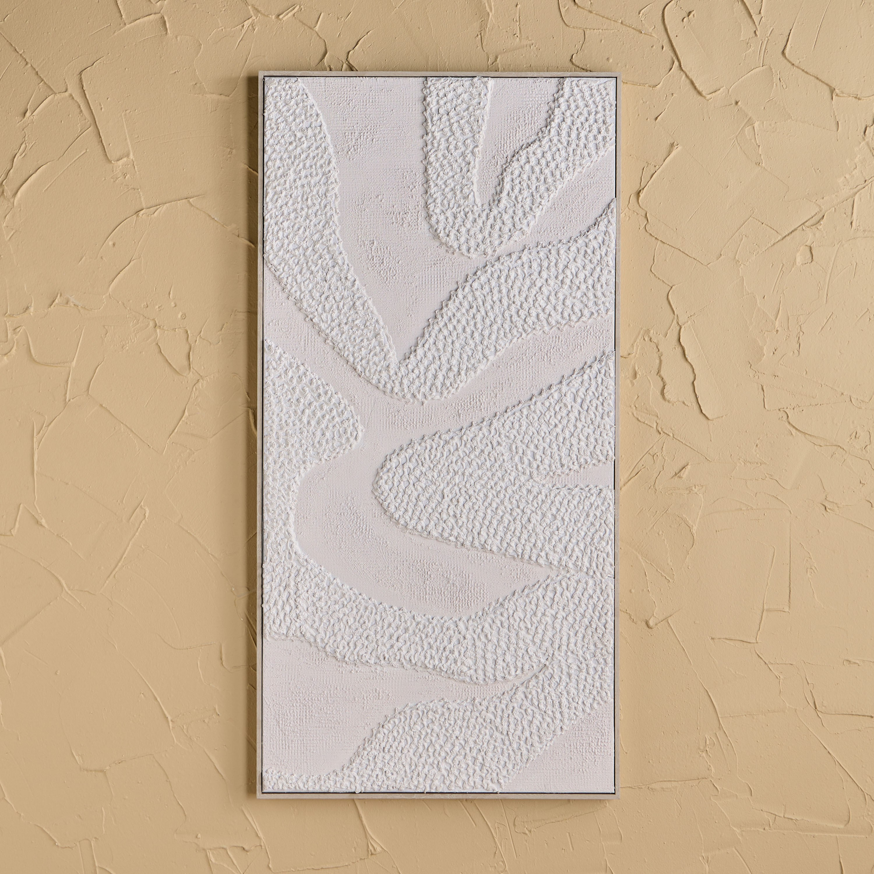 زينة حائط كانفاس مؤطرة برسم زيتي - إلبيوس -  70x140 سم-household-walldecorandmirrors-wallart-image-1