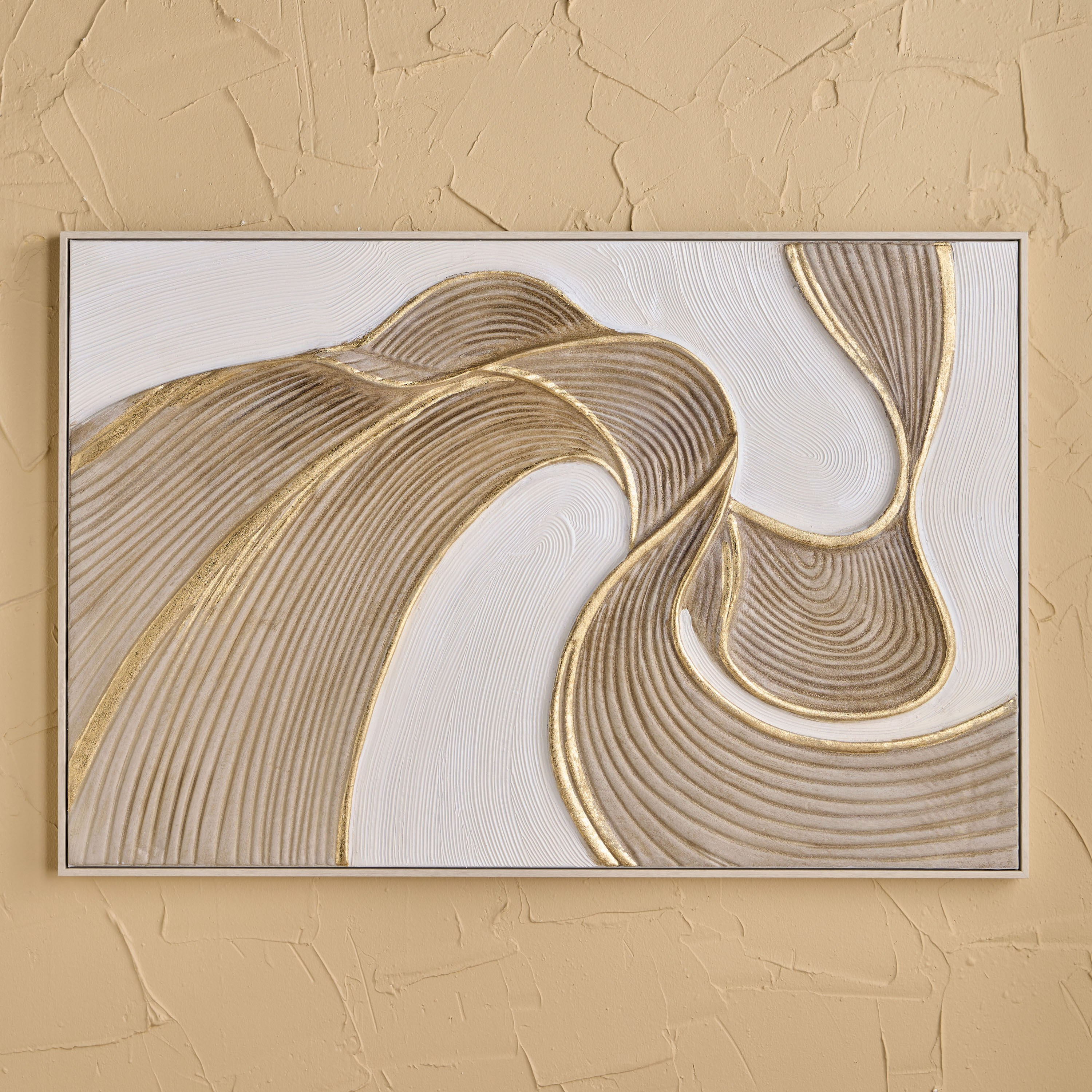 Neasa Abstract Framed Canvas Wall Art - 120x80 cm-household-walldecorandmirrors-wallart-image-1