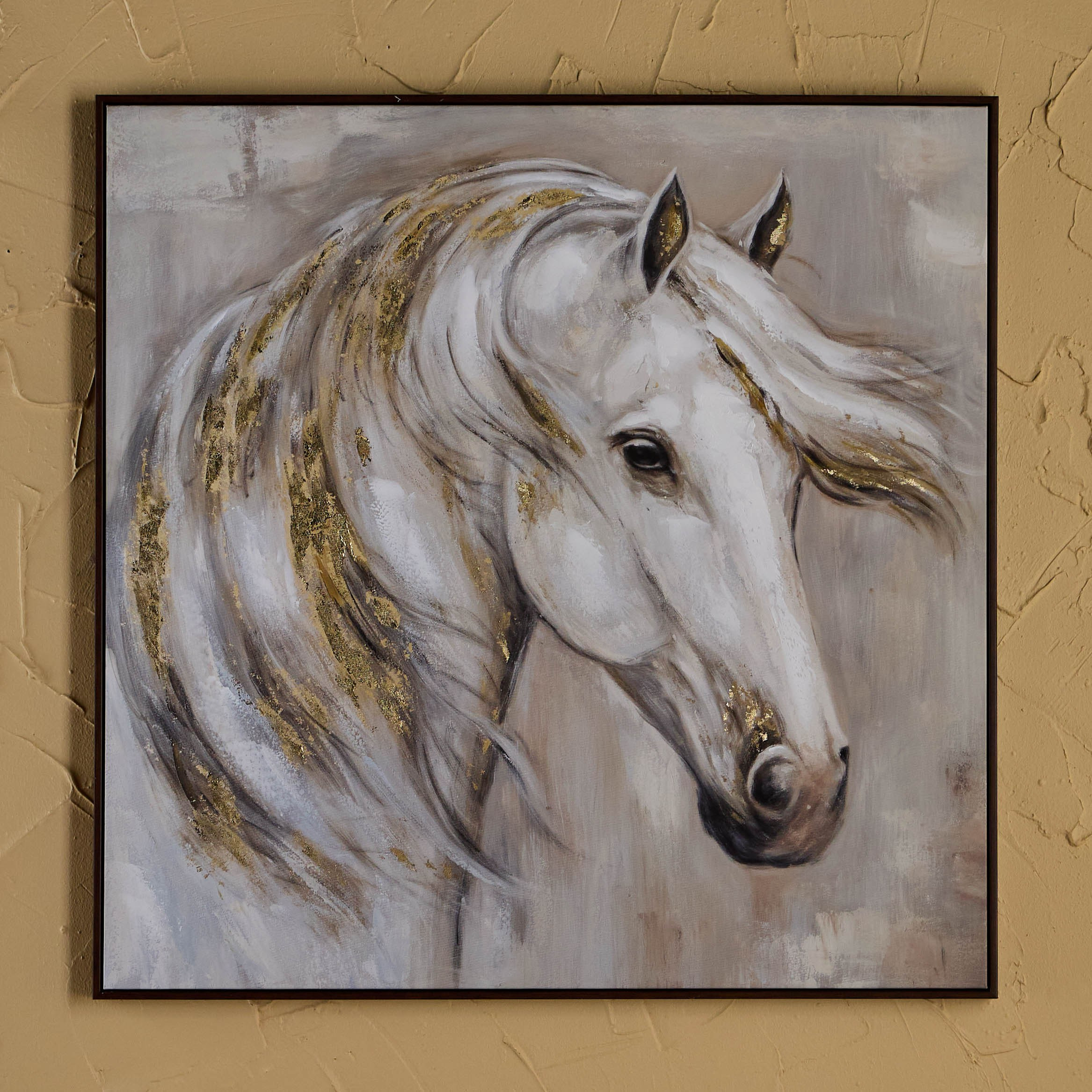 Alasdair Framed Canvas Wall Art - 100x100 cm-household-walldecorandmirrors-wallart-image-1