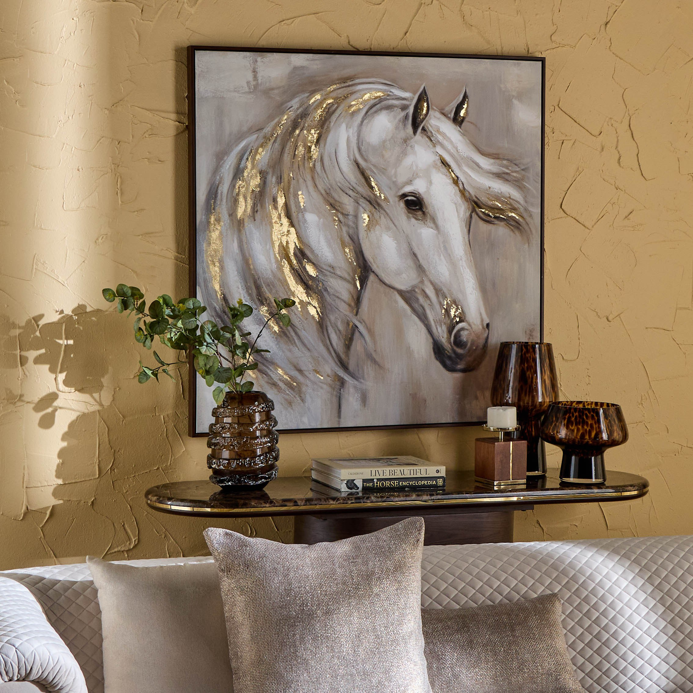 Alasdair Framed Canvas Wall Art - 100x100 cm-household-walldecorandmirrors-wallart-image-3