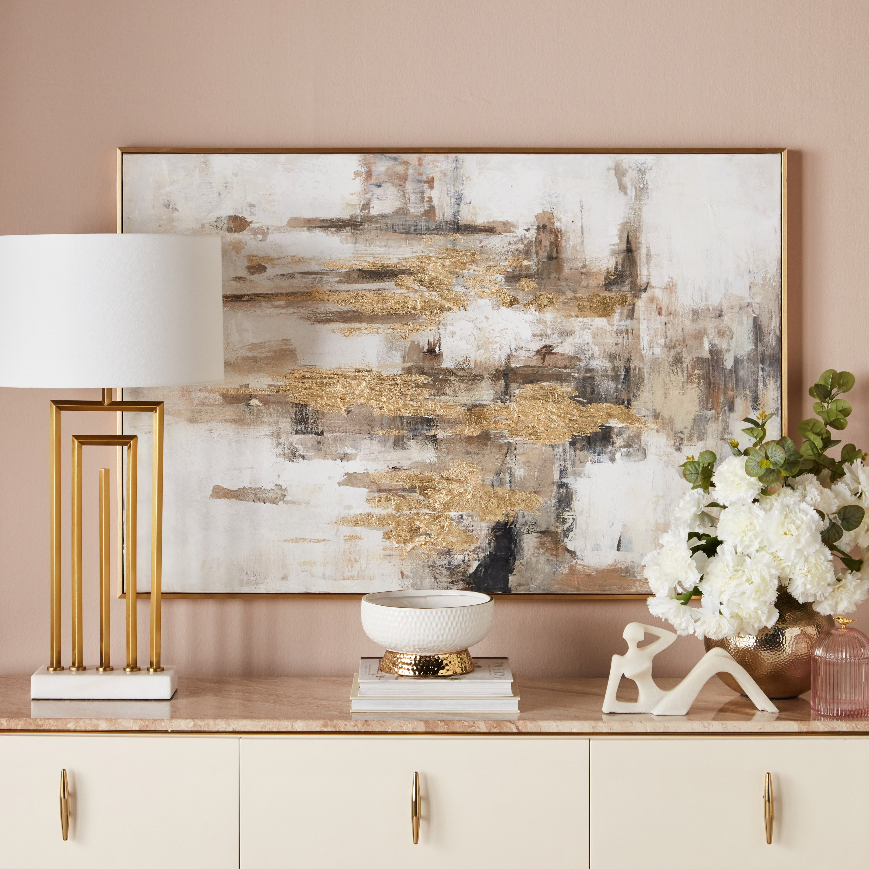 Fonissa Framed Oil Painting Canvas Wall Art - 80x120 cm-household-walldecorandmirrors-wallart-image-3